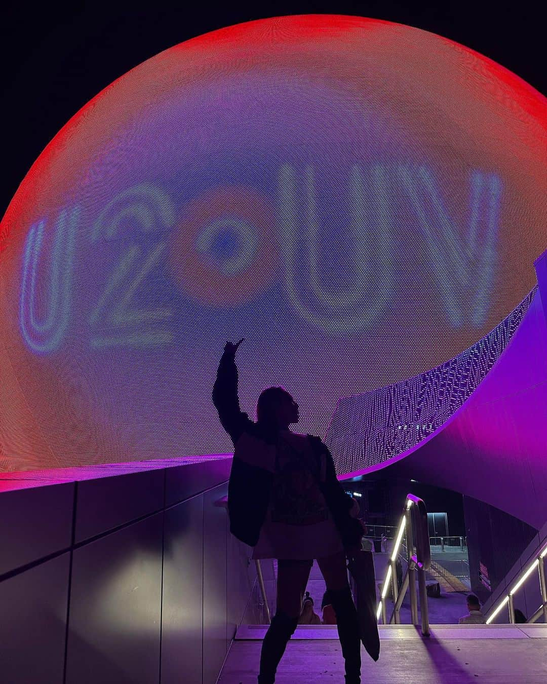 倖田來未さんのインスタグラム写真 - (倖田來未Instagram)「U2 in Sphere めちゃめちゃ、かっこよかった、、、」11月23日 20時32分 - kodakumi_official