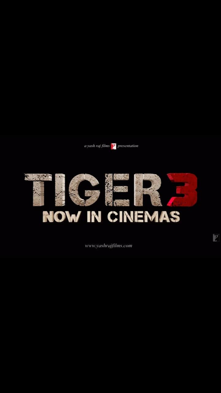 カトリーナ・カイフのインスタグラム：「#Tiger3 💥💥 Watch it at your nearest big screen in Hindi, Tamil & Telugu.   Book your tickets now *link in bio*  @beingsalmankhan | @therealemraan | #ManeeshSharma | @yrf | #YRF50 | #YRFSpyUniverse」