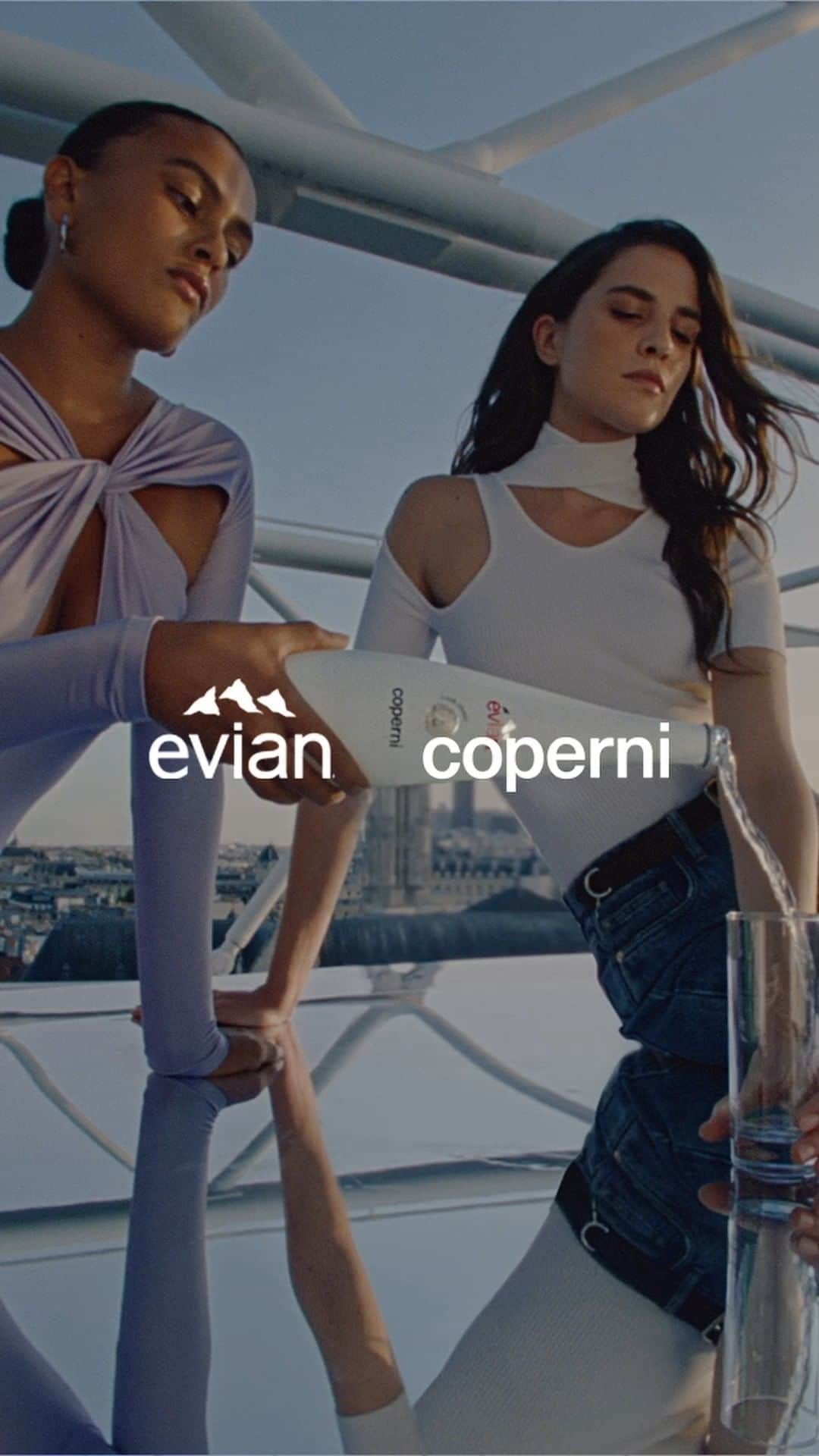 evianのインスタグラム