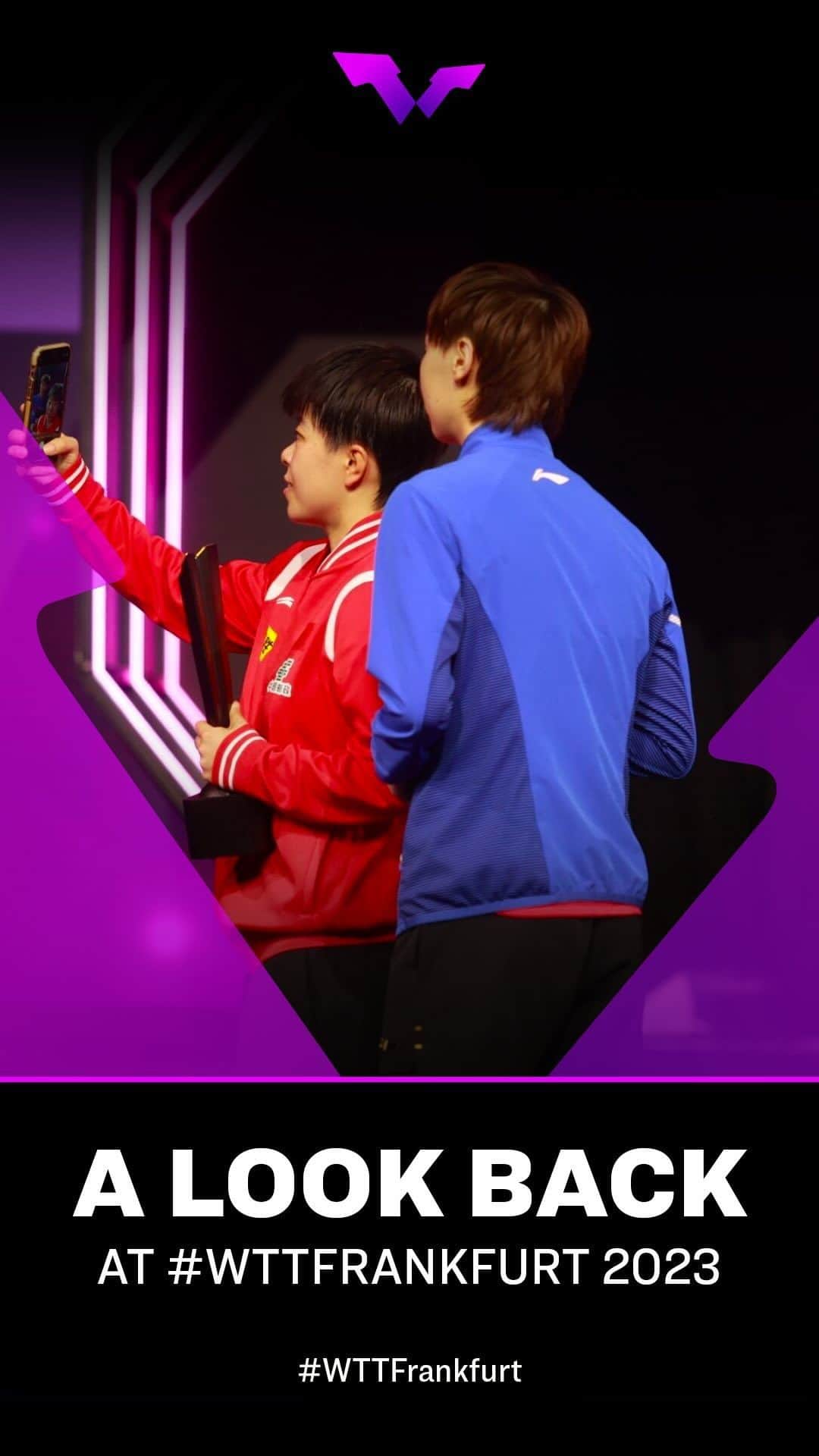 ITTF Worldのインスタグラム：「A look back at an amazing week of #TableTennis back at #WTTFrankfurt 🤩   In case you missed a single moment, catch up at YouTube.com/WTTGlobal! 🎥   #WTTChampions #PingPong」