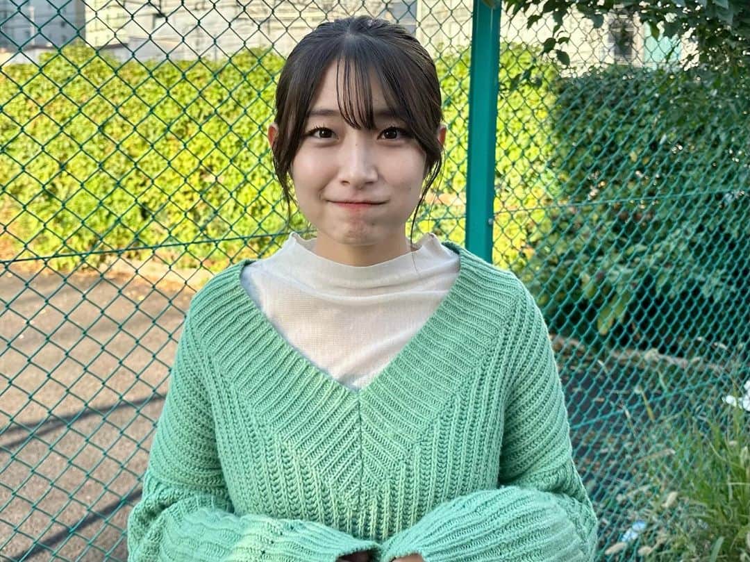 のインスタグラム：「. ここ2日、暖かく感じて 気持ちがいい𓂃 𓈒𓏸 . #寒くなるの怖い #笑 #しもやけの季節だ」