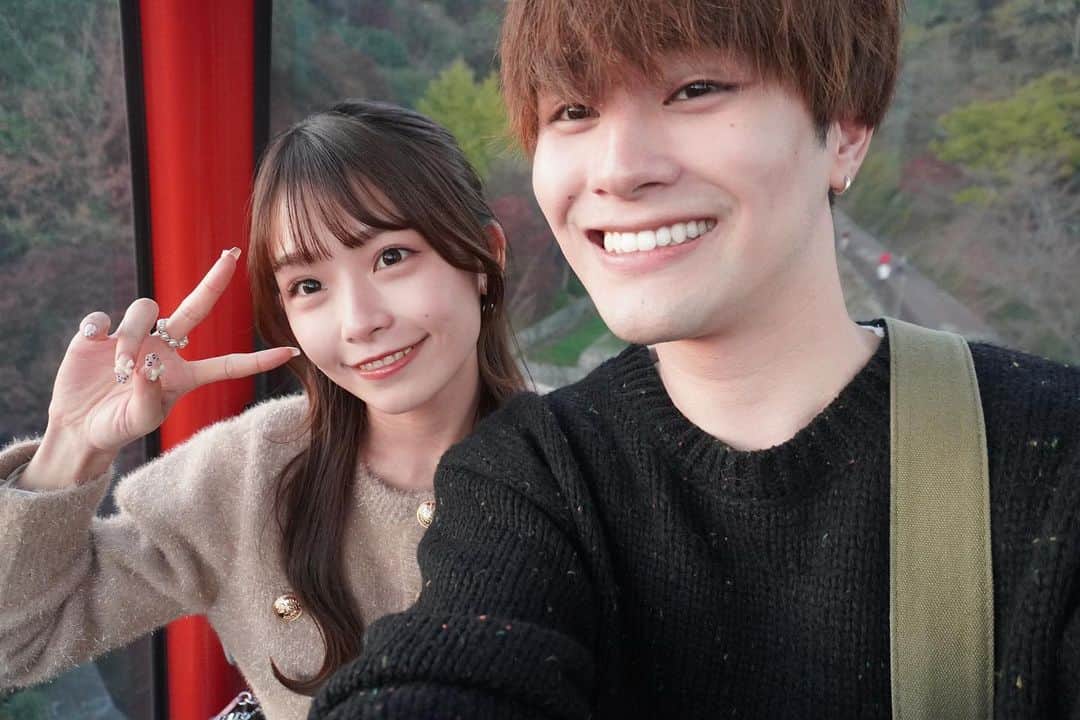 のインスタグラム：「咲奈と行くデートは世界一楽しいよ💓 また遊びに行こうね。」