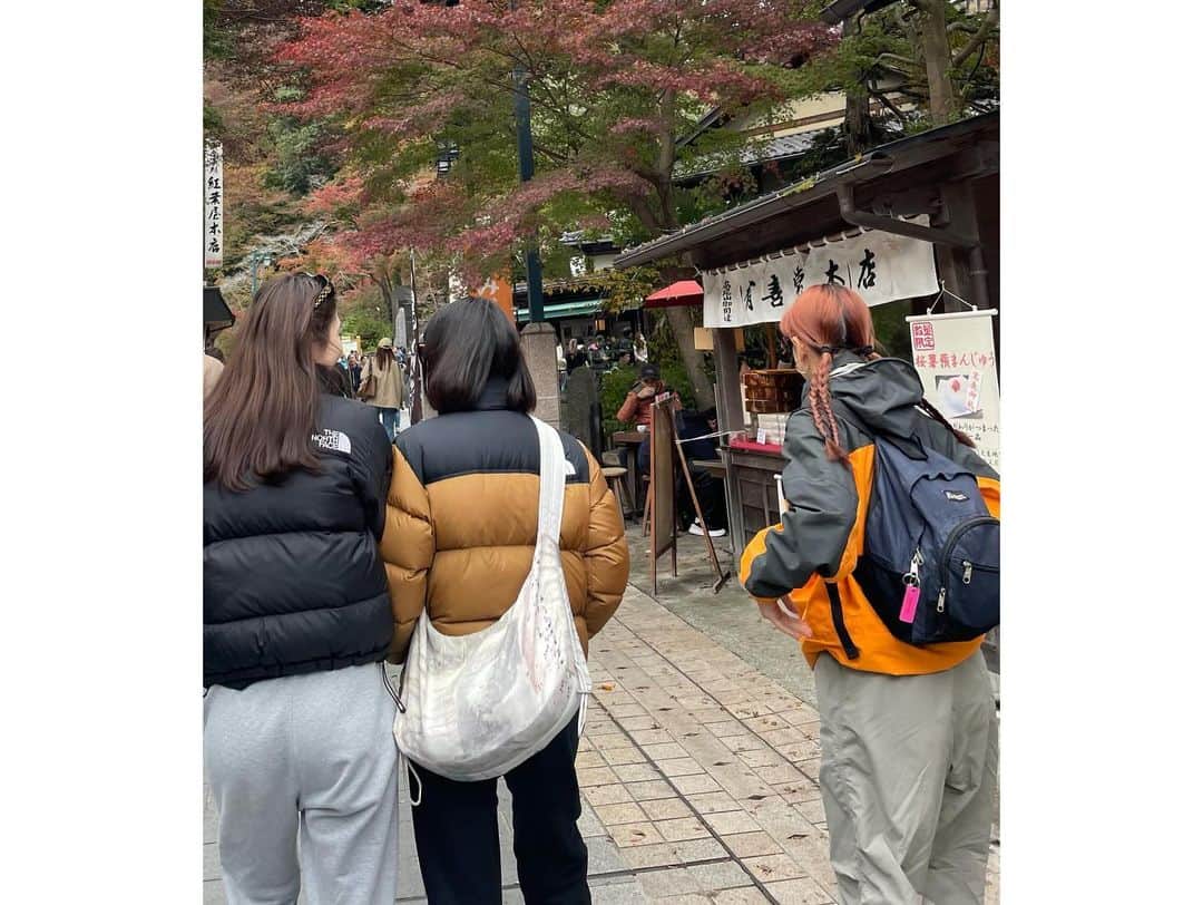 田中珠里さんのインスタグラム写真 - (田中珠里Instagram)「ラフすぎる格好で高尾山登りに行きました。 まだ緑多めでしたがめっちゃ綺麗でした🧒🏻 次はちゃんとした山ガールでいきます。」11月23日 21時49分 - shuritanaka_official