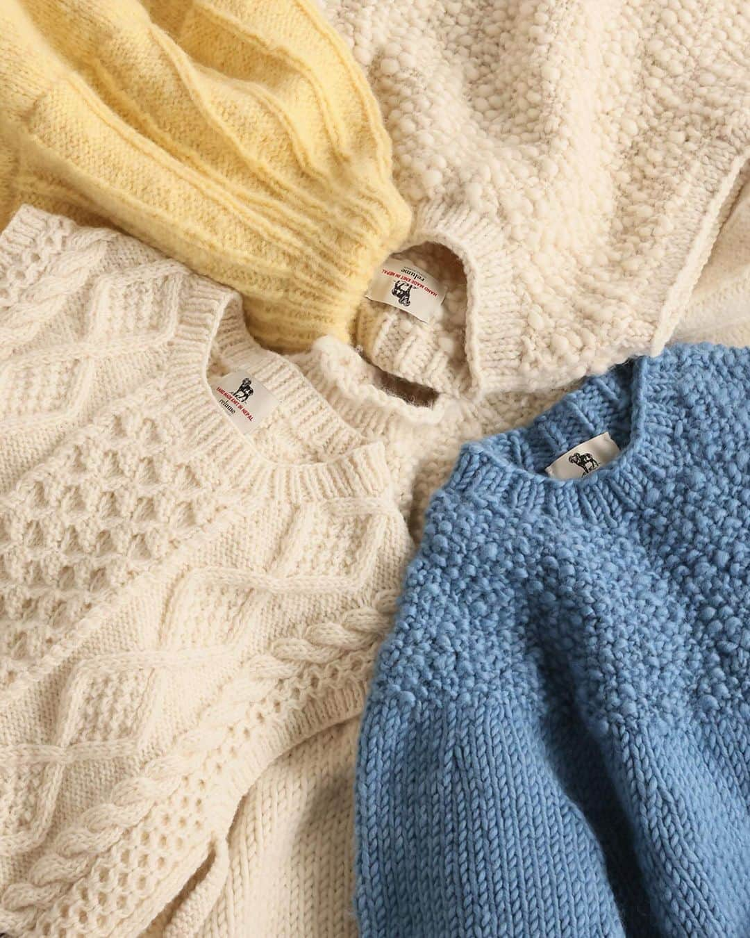 JOURNAL STANDARD relumeさんのインスタグラム写真 - (JOURNAL STANDARD relumeInstagram)「𝙉𝙚𝙥𝙖𝙡 𝙝𝙖𝙣𝙙 𝙠𝙣𝙞𝙩 🧶 手編みならではの暖かみのある風合いが特徴のハンドニットシリーズ。 ⁡ ポコポコとした素材感や編み地が、見た目も暖かくこれからの季節にぴったり。 ⁡ ⁡ ⁡ カラフルなニットから、レイヤードが楽しめるベストまで。 ぜひ一度お試しください✨ ⁡ ⁡ -------------------- ⁡ ネパールハンドニットスラブプルオーバー ¥23,100(税込) 𝗇𝗈.23080462930040 ⁡ ネパールハンドニット求心プルオーバー ¥19,800(税込) 𝗇𝗈.23080462910040 ⁡ ネパールハンドニットスラブベスト ¥17,600(税込) 𝗇𝗈.23080462920040 ⁡ ネパールハンドニットケーブルベスト ¥17,600(税込) 𝗇𝗈.23080462900040 ⁡ -------------------- ⁡ @baycrews #ootd #relumewoman #woolmark #adidas #journalstandardrelume #baycrews #relume #ジャーナルスタンダードレリューム #レリューム #ベイクルーズ #ロゴニット #カジュアル #カジュアル派 #カジュアルファッション #大人カジュアル #ニット #ネパールニット #ネパールハンドニット #ハンドニット #ベスト #ニットベスト #ニットコーデ」11月23日 21時55分 - js_relume