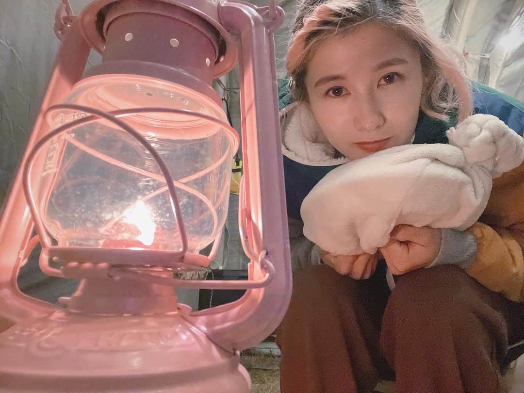 加藤優のインスタグラム：「ゆたんぽ必須の秋後半キャンプ🏕️🍁」