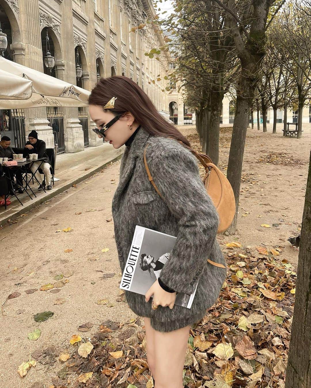 白倉あやのインスタグラム：「The park and cafe I've always wanted to visit🍂🍂🍂」