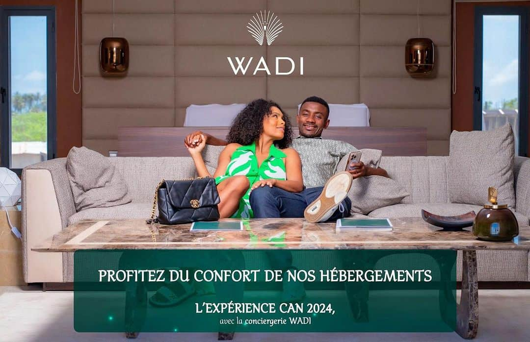 サロモン・カルーのインスタグラム：「Pour tous vos besoins d'hebergement d'exception en côte d'ivoire je vous recommande les services de la conciergerie @wadi.ci  #Conciergerieabibidjan #ConciergeriedeLuxe #Hébergement #Hotel #Meublé」