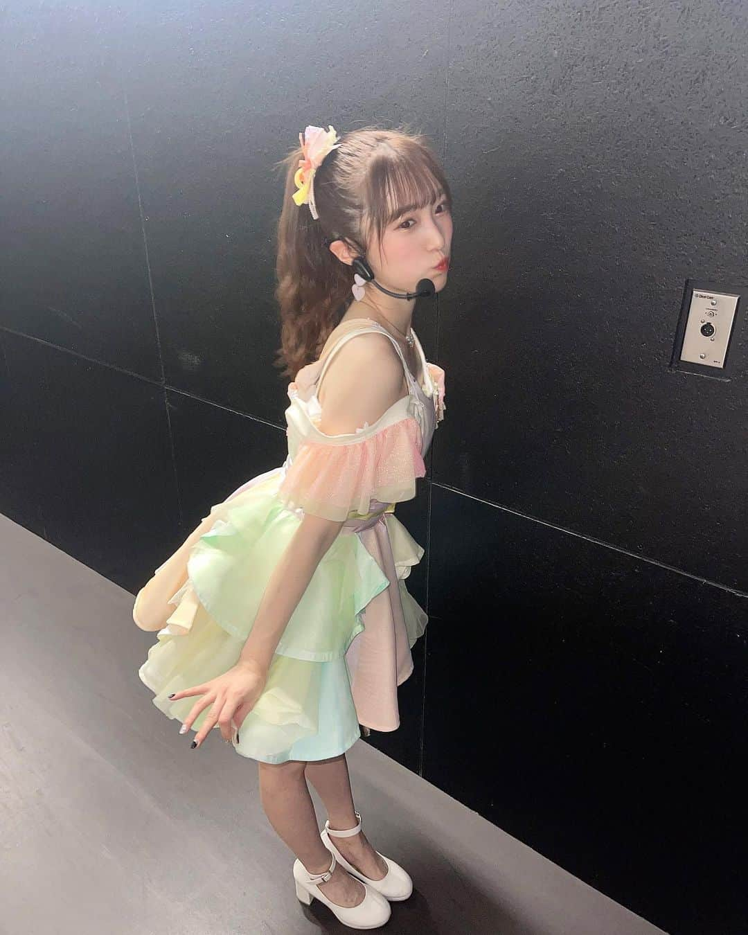 坂本 愛玲菜のインスタグラム：「久しぶりにアイドルした🎀(劇場公演)」