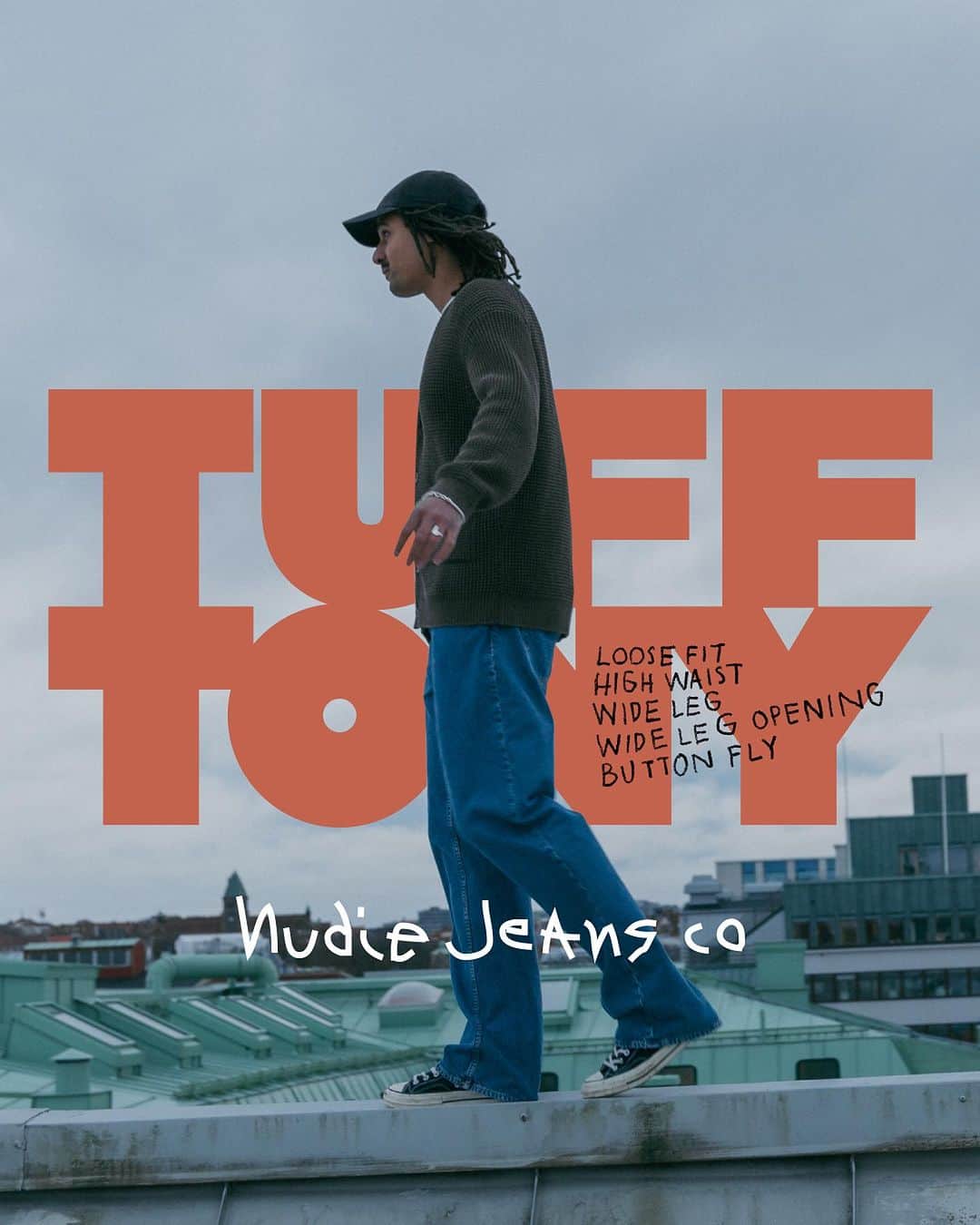 ヌーディージーンズのインスタグラム：「Meet Tuff Tony!  #NudieJeans  #CreateTomorrowsVintage」