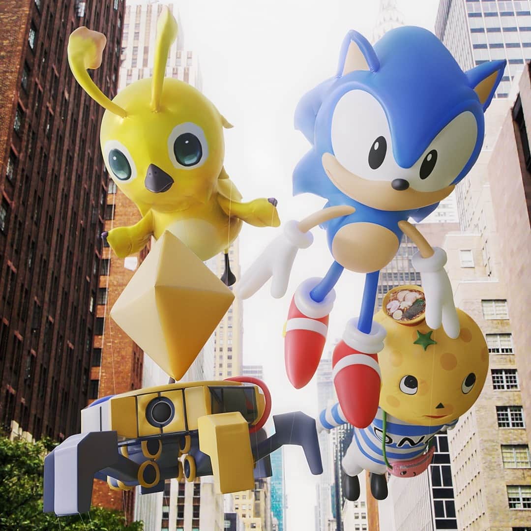 SEGAのインスタグラム：「Imagine a spectacular SEGA parade with balloons of all your favorites! 🎈 If these were real, which characters would you add to the celebration?」
