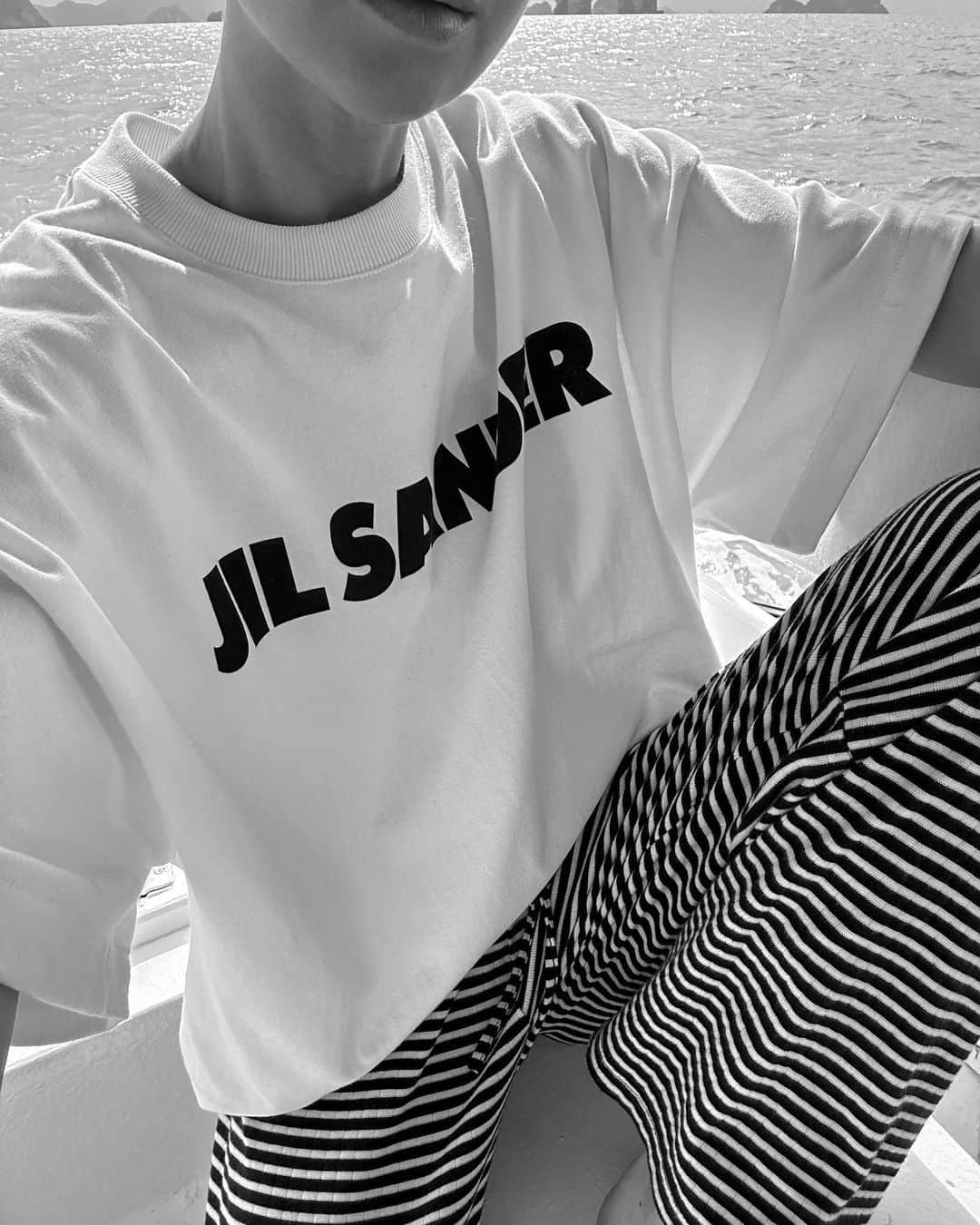Victoria Törnegrenのインスタグラム：「Boat day 🤍」