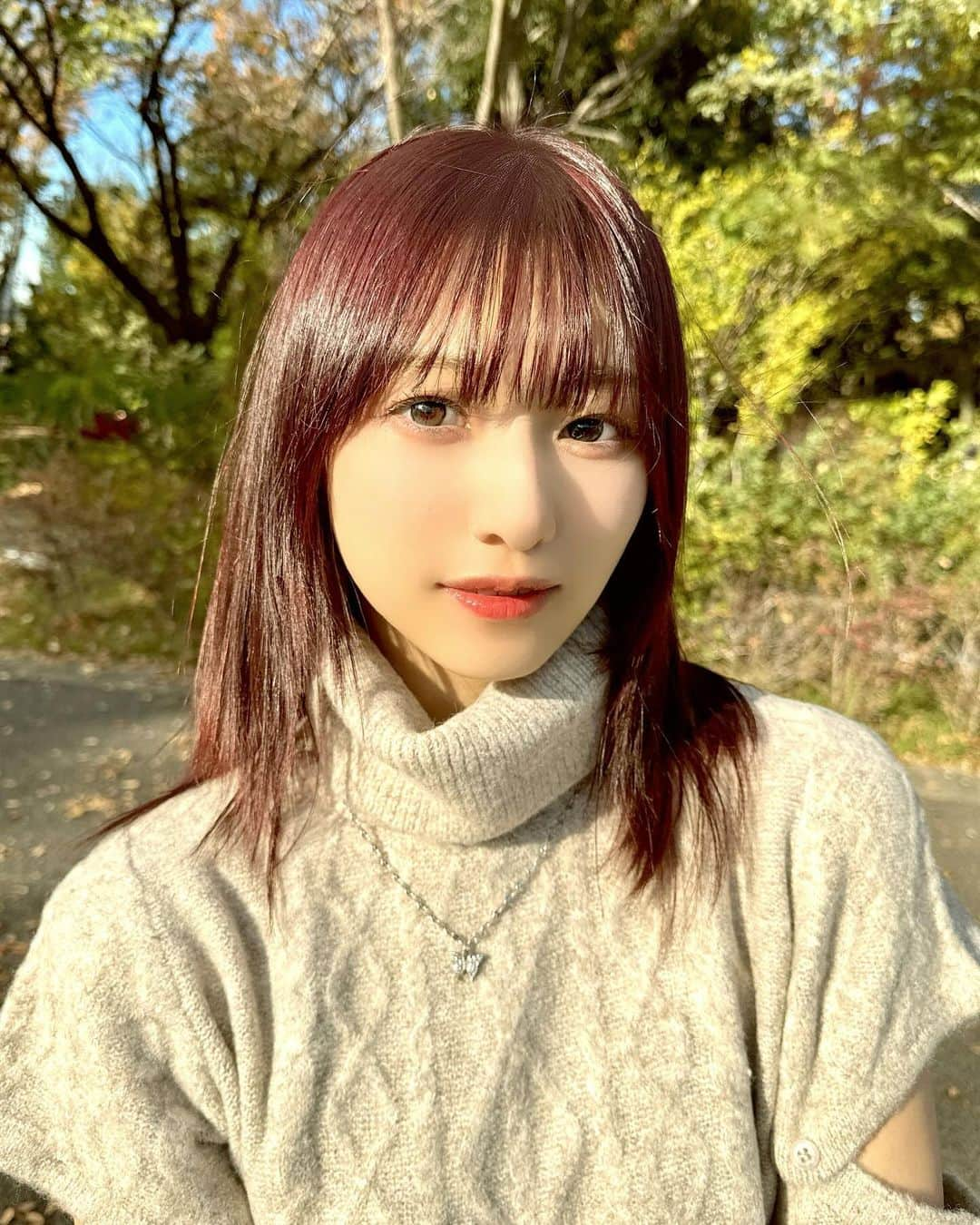 蟹沢萌子のインスタグラム：「🍁🍂好き?」