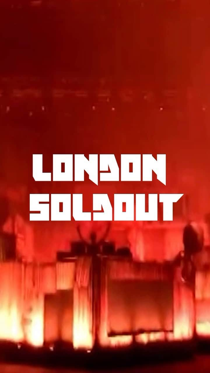 ダイ・アントワードのインスタグラム：「LONDON SOLD DA FUCK OUT! 🔥 New date added 🗓️  01 April (no fools) Ticket link in bio 🎟️」