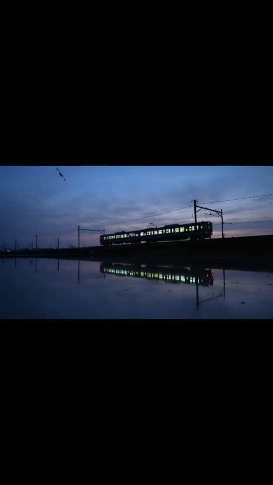 岩倉しおりのインスタグラム：「水面にうつる電車。⁡⁡ ⁡⁡ ⁡ ⁡⁡ ⁡⁡music⁡ ⁡@ichikoaoba⁡ ⁡ ⁡  ⁡⁡#青葉市子 #ichikoaoba #電車 #train #香川 #香川県  #夕暮れ #水田 #Japan #日本 #リール #reels #reelsinstagram #reelsvideo #reelitfeelit #Japan #InstagramJapan #landscape #indy_photolife #photographer #photo_jpn #bestoftheday #IGersJP #ig_japan #감성사진 #photographylovers #ファインダー越しの私の世界 ⁡」