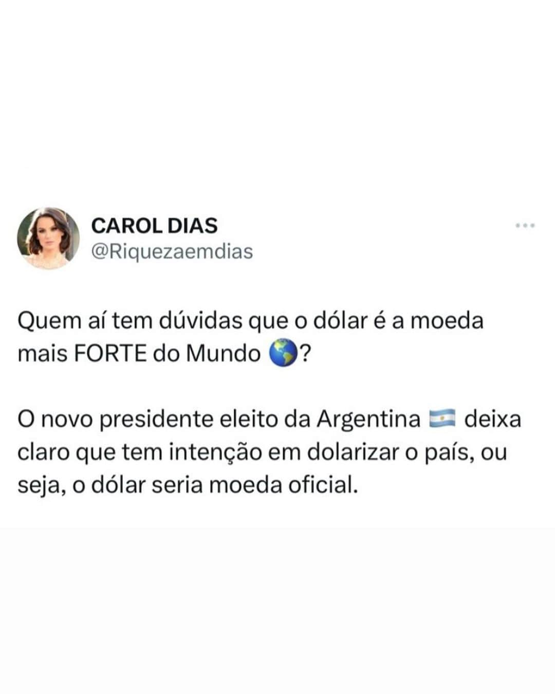 Carol Diasさんのインスタグラム写真 - (Carol DiasInstagram)「DÓLAR 💵 MAIS BARATO HOJE!  . Você pode ganhar até R$ 150 em descontos na compra de dólar. Mas a promoção está acabando! ✅  Campanha por tempo limitado ou até zerarem os cupons! ❌ . 🚨 COMENTE AGORA AQUI : EU QUERO | vou te mandar o link da promoção   Use o CUPOM: IRMAOSFRIDAY23 | ao fazer sua 1. Operação de câmbio em até 15 dias você ganha até R$ 0,15 por dólar de CASHBACK além de vários outros benefícios!」11月23日 23時55分 - caroldias