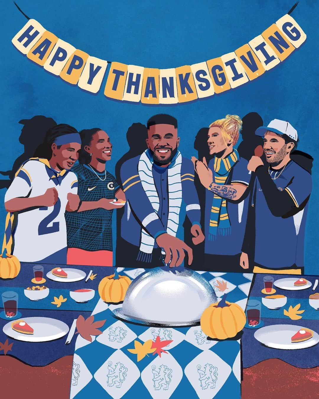 チェルシーFCさんのインスタグラム写真 - (チェルシーFCInstagram)「Wishing a Happy Thanksgiving to all Blues celebrating today! 💙」11月23日 23時47分 - chelseafc