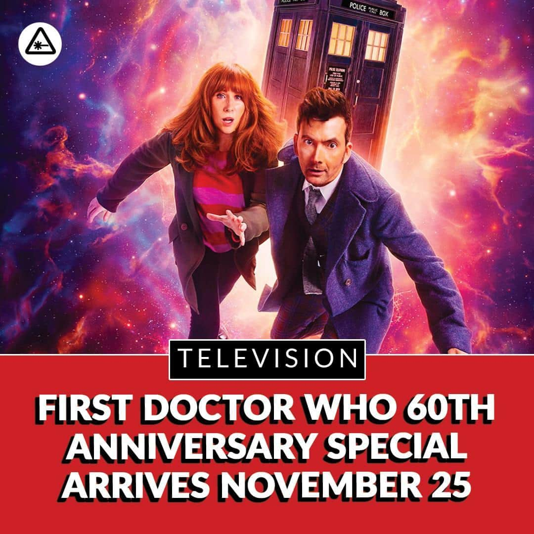 クリス・ハードウィックのインスタグラム：「It’s the most wonderful time of the year. No, we don’t mean the ‘Ber months and all their fall/holiday glory, even though they are absolutely awesome. We mean the triumphant return of Doctor Who for its 60th anniversary with a three-part special.   details in bio」