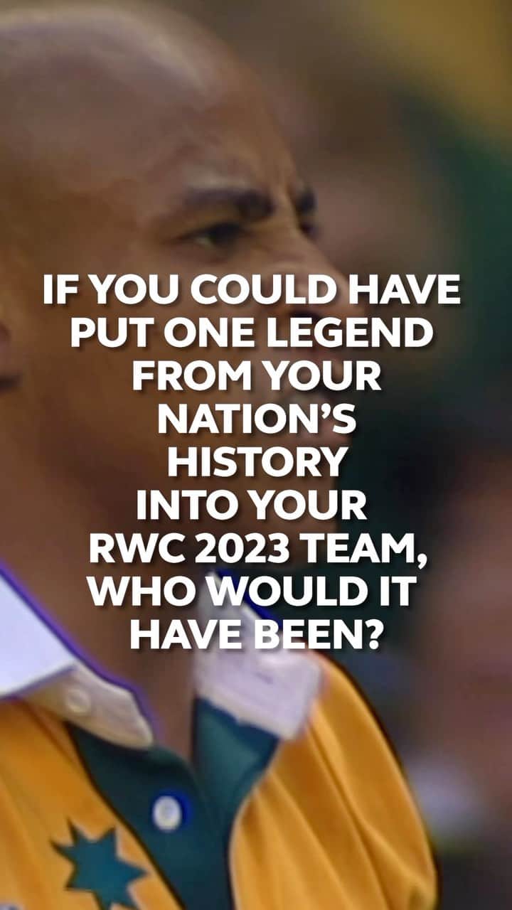 ラグビーリーグ・ワールドカップのインスタグラム：「You can bring one legend - in their prime - into your XV. Who is it? 🔮  #RWC2023」
