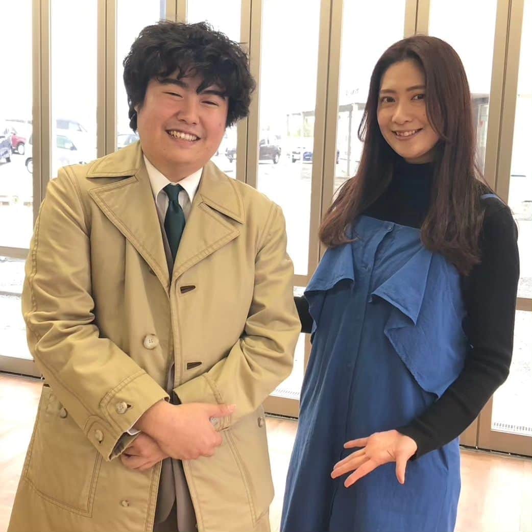 山田彩乃のインスタグラム：「ずいぶん時間が経ってしまいましたが、先週末！しろねいい食の日食育フェスティバルにてクイズの司会を越後のコロンボさんと共に担当しました😊🙌 　 たくさんのリスナー社員さんが来てくれて大盛りあがり🙆‍♀️✨✨ありがとうございましたー！！ 　 #いっぺこ〜と #いい食の日」