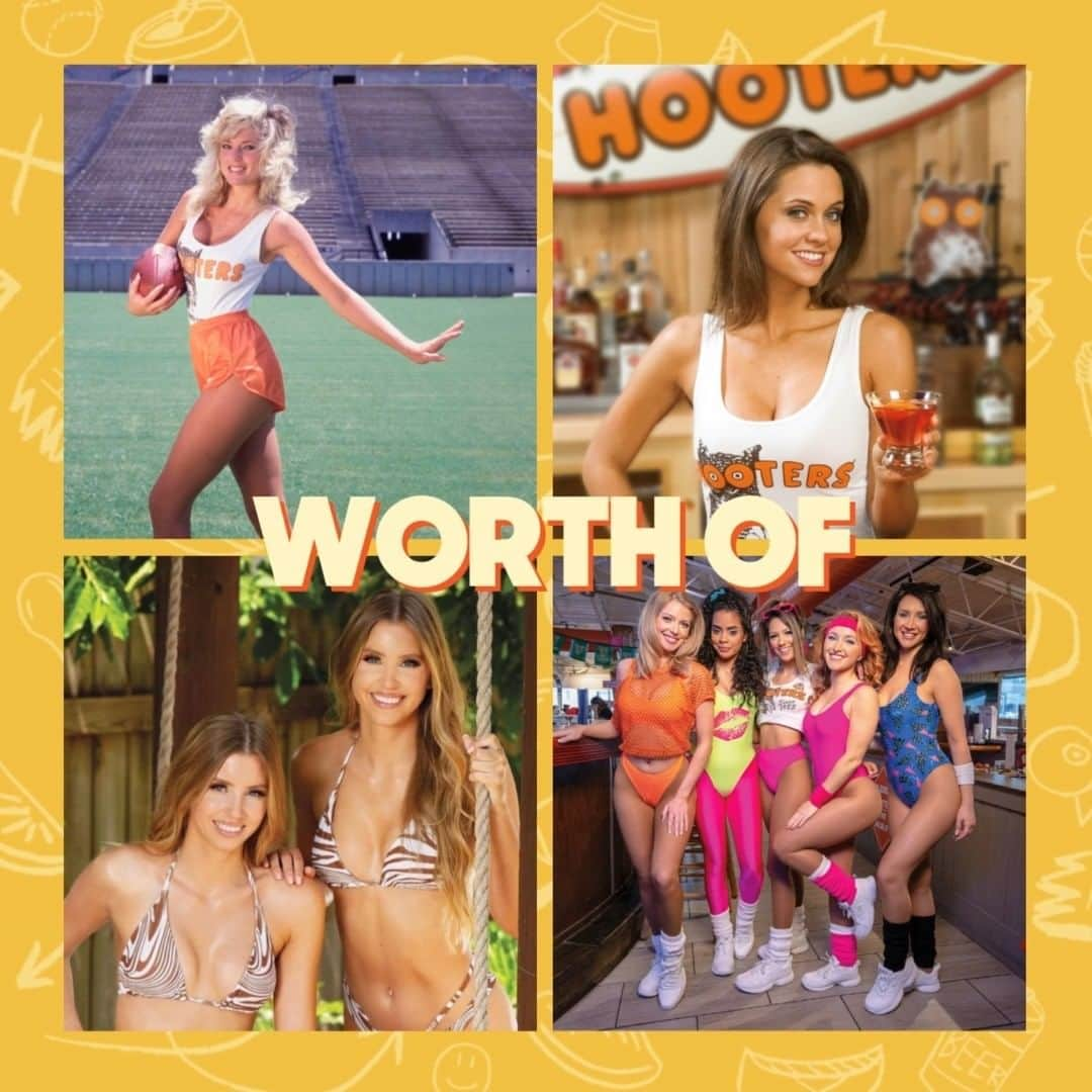 Hootersのインスタグラム：「We’re feeling extra full and extra thankful this year 🩳🍗🍻🦉  - @originalhooters @hootersalum @cassidywelch23 @lindsaylynch92 @lynnea11 @giannatulio @annaconda.xo @grace_tolmachoff @caseyluckey  @scarlett_knight  @edendavis_  @nicolearlenee @chaseelliott9 @pga_johndaly @blakelyn_ariana @emm_j03」