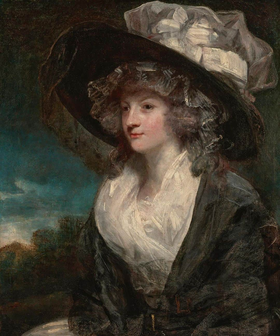 クリスティーズさんのインスタグラム写真 - (クリスティーズInstagram)「Recently rediscovered, this spirited portrait by Sir Joshua Reynolds depicts the celebrated amateur artist Amelia Hume, later Lady Farnborough.⁣ ⁣ Hume was an accomplished painter, watercolourist and printmaker of the late eighteenth and early nineteenth centuries.⁣ ⁣ Today, her contribution to early English watercolour painting is well-recognised, and her works are held in numerous eminent institutions including the Tate, the British Museum, the Victoria & Albert Museum and the National Galleries of Scotland.⁣ ⁣ Sir Joshua Reynolds PRA (1723 - 1792), 'Portrait of Amelia Hume, later Lady Farnborough (1772-1837), half-length, in a white and black dress with a wide-brimmed hat'. Estimate: £25,000 – £35,000.⁣ ⁣ Old Masters Part II: Paintings, Sculpture, Drawings and Watercolours | 8 December, London.⁣ ⁣ #ClassicWeek #ChristiesClassicWeek #ClassicWeekLondon」11月24日 1時06分 - christiesinc