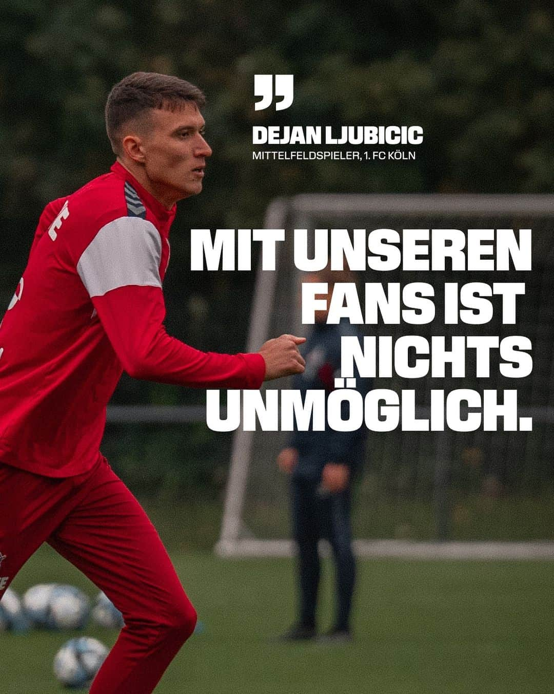 1.FCケルンさんのインスタグラム写真 - (1.FCケルンInstagram)「💬 Dejan Ljubicic erinnert sich im Gespräch an die letzte Heimpartie gegen den FC Bayern München und erzählt, weshalb Flutlicht-Heimspiele für ihn einen besonderen Effekt haben und welche Erinnerung sie in ihm wecken ✨  Zur Geschichte 👉 Link in der Story  ___ #effzeh」11月24日 1時11分 - fckoeln