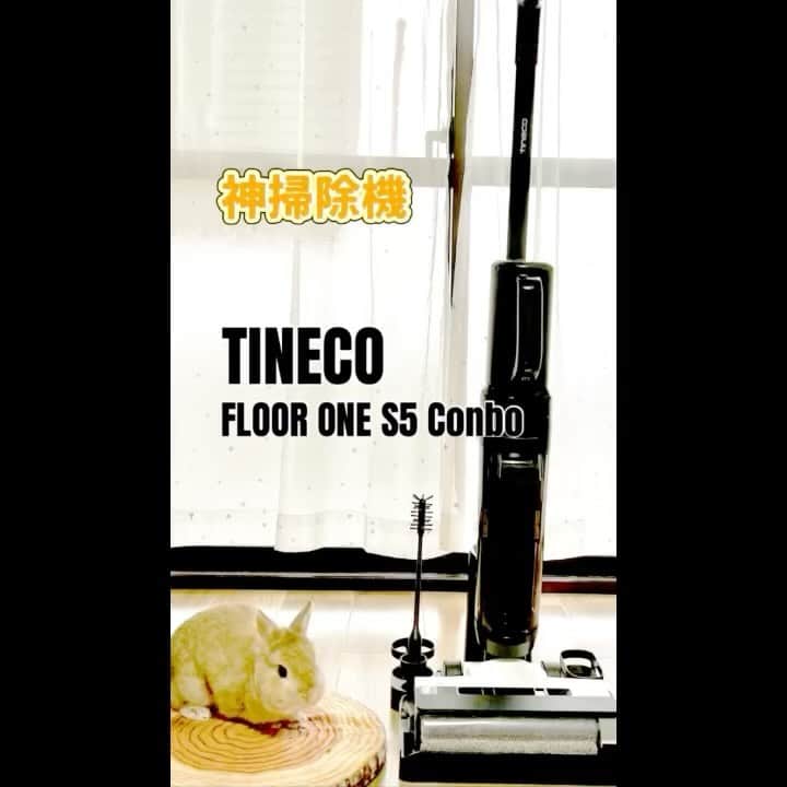 モキュのインスタグラム：「いえーい！#PRだよ！  掃除機を掛けながら、水拭きもできる Tineco(ティネコ) 【Floor One S5 Combo】  今日は、Tinecoさんの掃除機のPR投稿です  知ってる人も、多いかもですがw 我が家は旦那さんが掃除をする事が多くてw 多くてというか…  ほとんど旦那さんがしていましてwwww  その旦那さんが、お気に入りの！ Tinecoさんの掃除機に新型が出たんですよ！  この掃除機を使うまでは 掃除機した後、雑巾で床を拭いたり（旦那さんが） ワイパーをかけたり（旦那さんが）  でもこれを使ってからは！ やらなくて良くなったんだよね！ よかったね！旦那さん( ^ω^ ) （ご、ご、ごめんなさいw）  掃除が終わったら セルフクリーニングボタンを押すだけで ローラー部分を自動洗浄！  汚い水を捨ててローラーを 干しておくだけ！  オススメです‼️（旦那さんがw） 　 ﹋﹋﹋﹋﹋﹋﹋﹋﹋﹋﹋﹋﹋﹋﹋﹋﹋﹋ 11.24-12.1 AmazonBlack Friday  S5 Comboが35%OFF （30%タイムセール＋5%店内クーポン） 更に5%OFF クーポンコード☞【427FLOORS5】 合計40%OFF!(最大の割引とのこと！） (¥62,800→¥37,680‼️)  ※別売りのアクセサリセットは 5%OFFクーポンコード利用で (¥11,800→¥11,210)  5%OFFクーポンは 同じシリーズのS3にも使えます！ （S3もイイよ👌）  購入先はストーリーズをチェックしてください✅  @tineco_jp @tinecoglobal   #私もたまには使いますw #なんかほんとごめんなさいw #タラちゃんは出てません #ティネコ #tineco #掃除機」