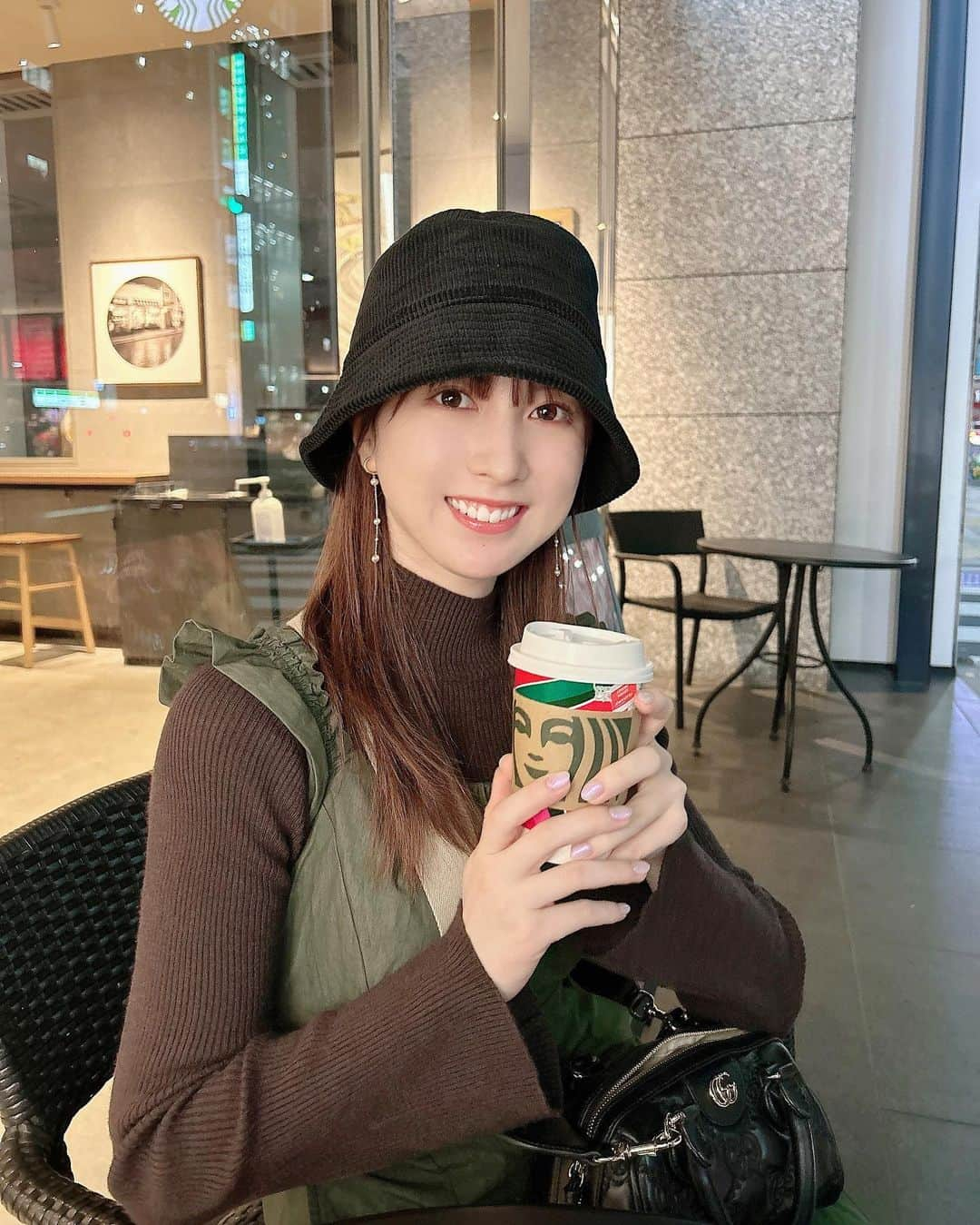 永野芹佳さんのインスタグラム写真 - (永野芹佳Instagram)「ジョイフルメドレー💕🌲✨  #スタバ #スタバ新作 #starbucks」11月9日 18時02分 - iroziro_serika