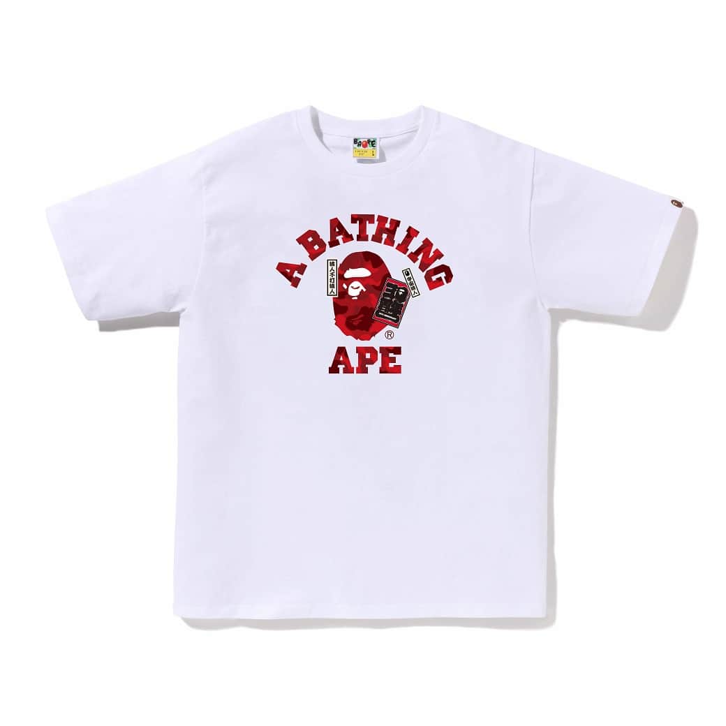 スタイライフのインスタグラム：「【A BATHING APE®】「Rakuten Fashion」限定アイテムが発売中！  初回リリース時に特に人気だったオリジナルTシャツ「30TH LOGO TEE」と「BABY MILO TEE」。「Rakuten Fashion」でしか買えない2アイテムが再販中です。  @bape_japan @rakutenfashion @rakutenfashion_byr @rakuten_fashion_men Rakuten Fa shion_MEN  #bape #abathingape #bape30 #RakutenFashion #RakutenbyR #RakutenFWT」