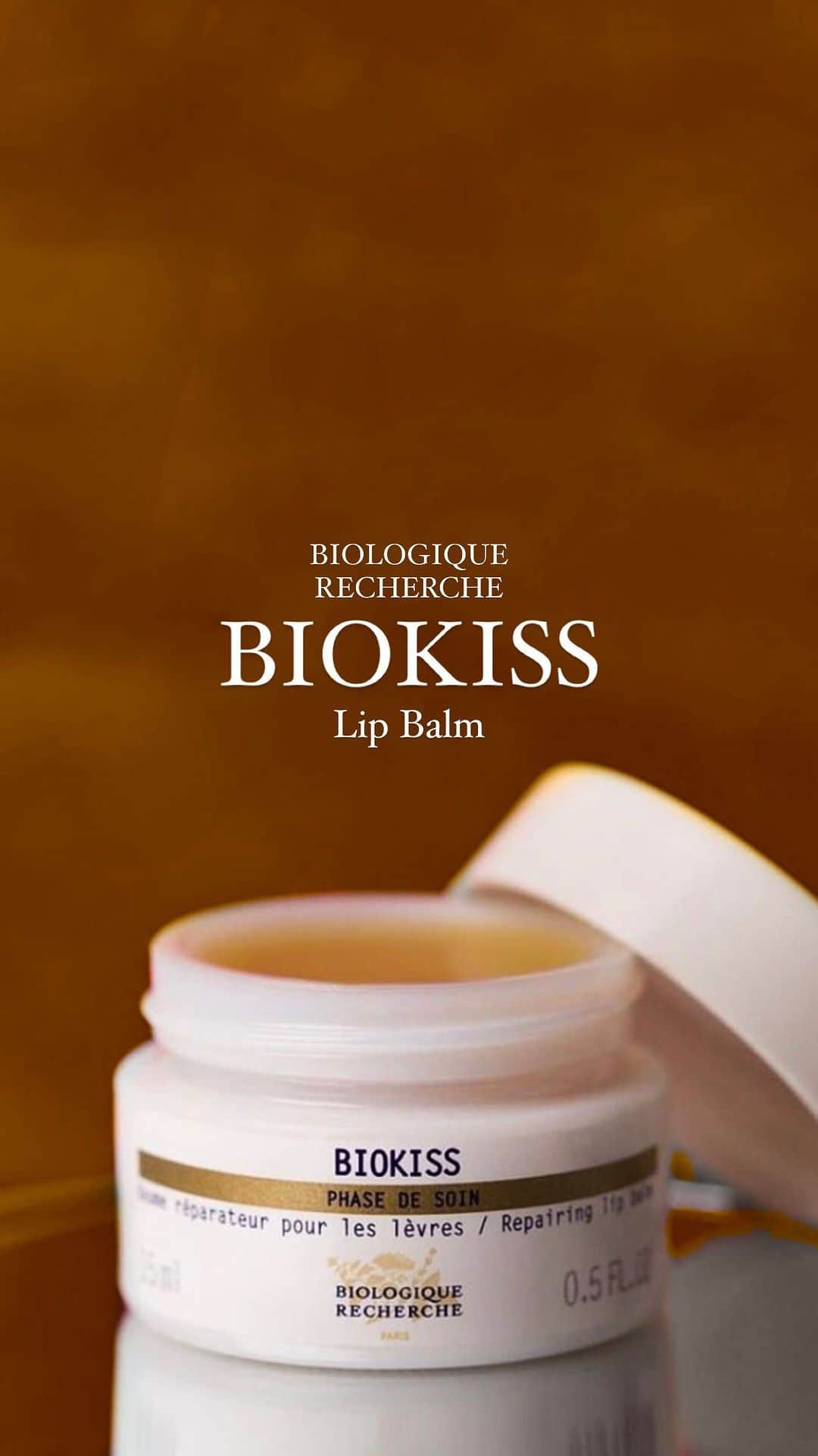 Biologique Recherche Iranのインスタグラム：「Biokiss is complete care for the most damaged lips.  Shea butter helps build a protective film on the surface, thereby preventing the water in the epidermis from evaporating, guaranteeing hydration. The product will leave your lips smoothed and soft while protecting them from external aggressions.  The active ingredients of this formula nourish the labial epidermis in-depth and reduce dehydration, wrinkles, fine lines and cracks.  With a rich, smooth and non-sticky texture it will protect, hydrate and repair lips.  Recommended for all skin conditions, especially those with rough, dehydrated and chapped lips. 🫦🫠✨ . #biokiss #biokissbiologiquerecherche #biologiquerechercheusa #biologiquerecherche #biologique_recherche #بیوکیس #بالم_لب #lipbalm #بیولوژیک_روشرش」