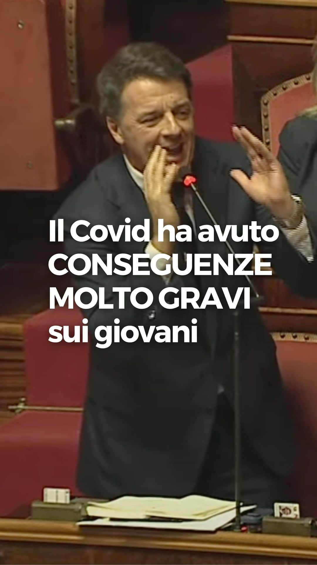 マッテオ・レンツィのインスタグラム：「La pandemia, la chiusura delle scuole, la salute mentale. Parliamo dei nostri ragazzi, parliamo del nostro futuro」