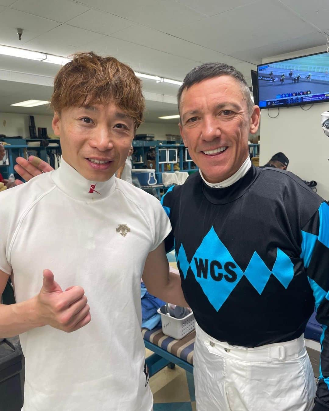 池添謙一のインスタグラム：「Breeders Cup 🏇  @frankiedettori_  @umberto_rispoli88  @williambuick_official  @irad_ortiz  @breederscup  @mike.smith.fanpage」