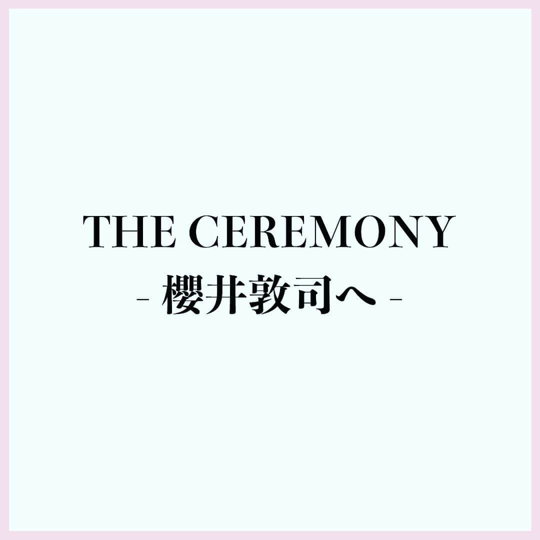 今井寿のインスタグラム：「********************** THE CEREMONY-櫻井敦司へ- ********************** 2023年12月8日(金)・12月9日(土) 東京：Zepp Hanedaにて、 ファンの皆様と櫻井敦司を偲ぶ会を 下記の通り執り行うこととなりました。  THE CEREMONY-櫻井敦司へ- 2023年12月8日(金)・12月9日(土) 東京：Zepp Haneda (問)SOGO TOKYO 03-3405-9999  [入場時間] ■2023年12月8日(金) ①17:00〜17:50 ②18:00〜18:50 ③19:00〜19:50 ④20:00〜20:50  ■2023年12月9日(土) ①10:00〜10:50 ②11:00〜11:50 ③12:00〜12:50 ④13:00〜13:50 ⑤14:00〜14:50 ⑥15:00〜15:50 ⑦16:00〜16:50 ⑧17:00〜17:50 ⑨18:00〜18:50 ⑩19:00〜19:50  [献花入場券] 1,500円(税込) ※献花・メモリアルフォト付 ※各回お一人様2枚まで  ■W会員のお申込み 2023年11月11日(土)12:00〜販売 ※[FISH TANK]および[LOVE & MEDIA PORTABLE]両方の入会・登録が必要です。 ※同行者は非会員でも可能です。  ■一般のお申込み 2023年11月11日(土)15:00〜販売  [詳細・献花入場券のお申込み] https://buck-tick.com/feature/sac  ※サイト内の注意事項等をご確認の上、お申込みとご来場をいただきますよう、ご理解とご協力をお願い申し上げます。  「THE CEREMONY-櫻井敦司へ-」に伴い、 2023年12月8日(金)・12月9日(土)にZepp Hanedaにて予定しておりました会場グッズ販売および会場企画の実施はございません。 何卒ご理解のほど、よろしくお願いいたします。」