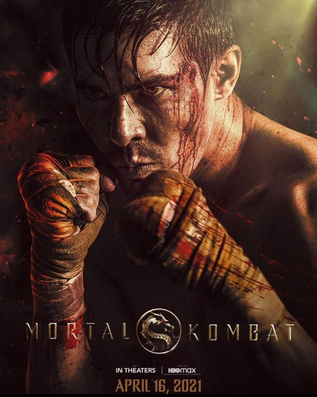 ルイス・タンのインスタグラム：「Grateful to be back doing what I love. See you soon 😈🦂   #mortalkombat #MK2」