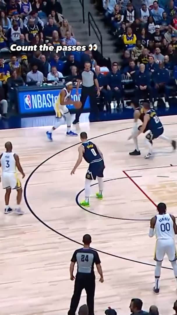 ゴールデンステート・ウォリアーズのインスタグラム：「Basketball is a beautiful game.」