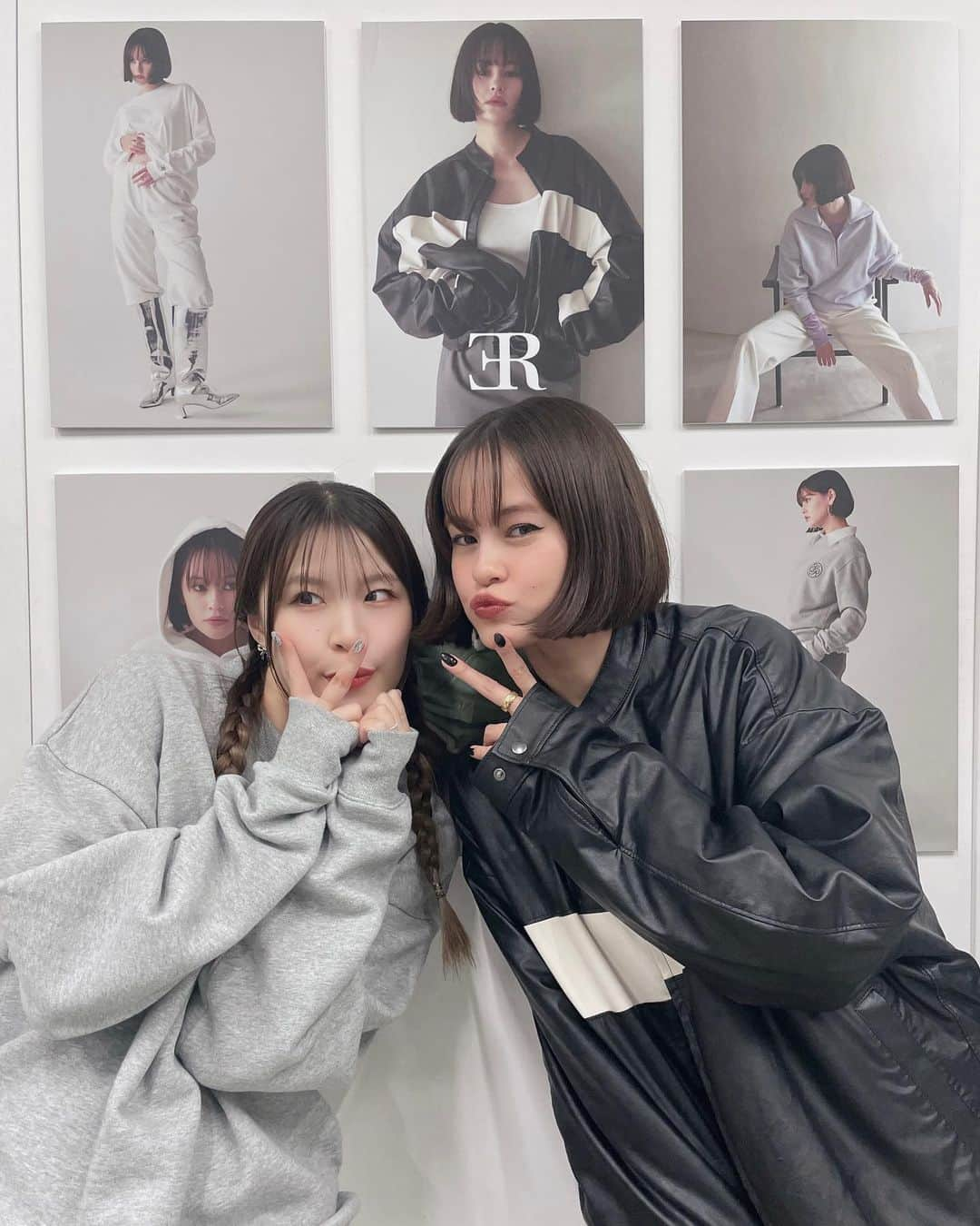 板橋よしえのインスタグラム：「. @okss2121 & @linonakamura_ ちゃんが手掛ける #ER のPOP UP STORE & レセプションパーティへ🍸 「よしえさんに見られるの緊張する～！」とemmaに毎回言われるけど 笑、色合いもシルエットもとってもかわいかったヨ🤍ふたりの細部にわたるこだわりが伝わってくる！！ emma & rinoちゃん🤍お疲れさまでした😚🤍」