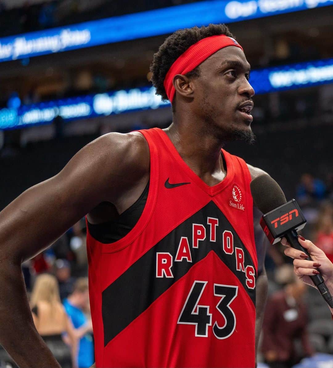 トロント・ラプターズのインスタグラム：「SIAKAM PUTTING IN THAT WORK 😤 31 PTS | 5 AST | 12 REB」