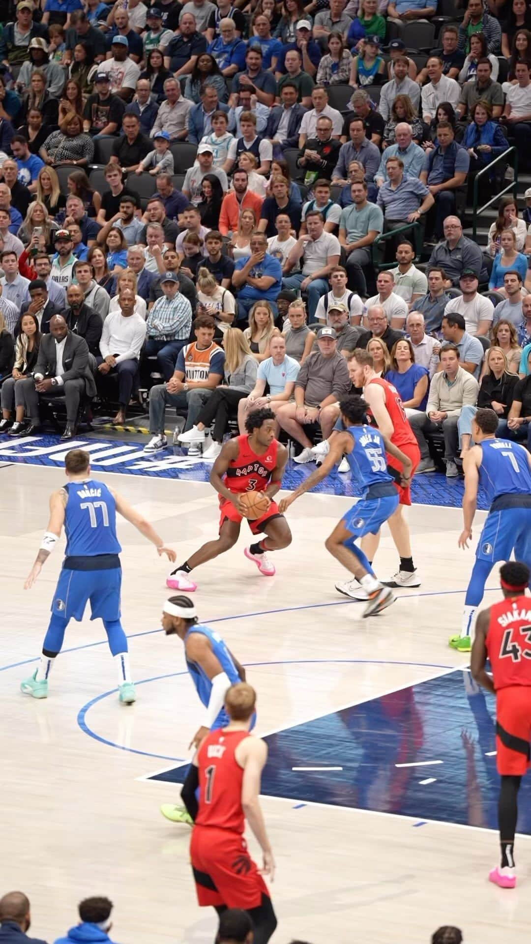 トロント・ラプターズのインスタグラム：「@oanunoby Showed up, showed out 😮‍💨 26 PTS | 2 AST | 5 REB」