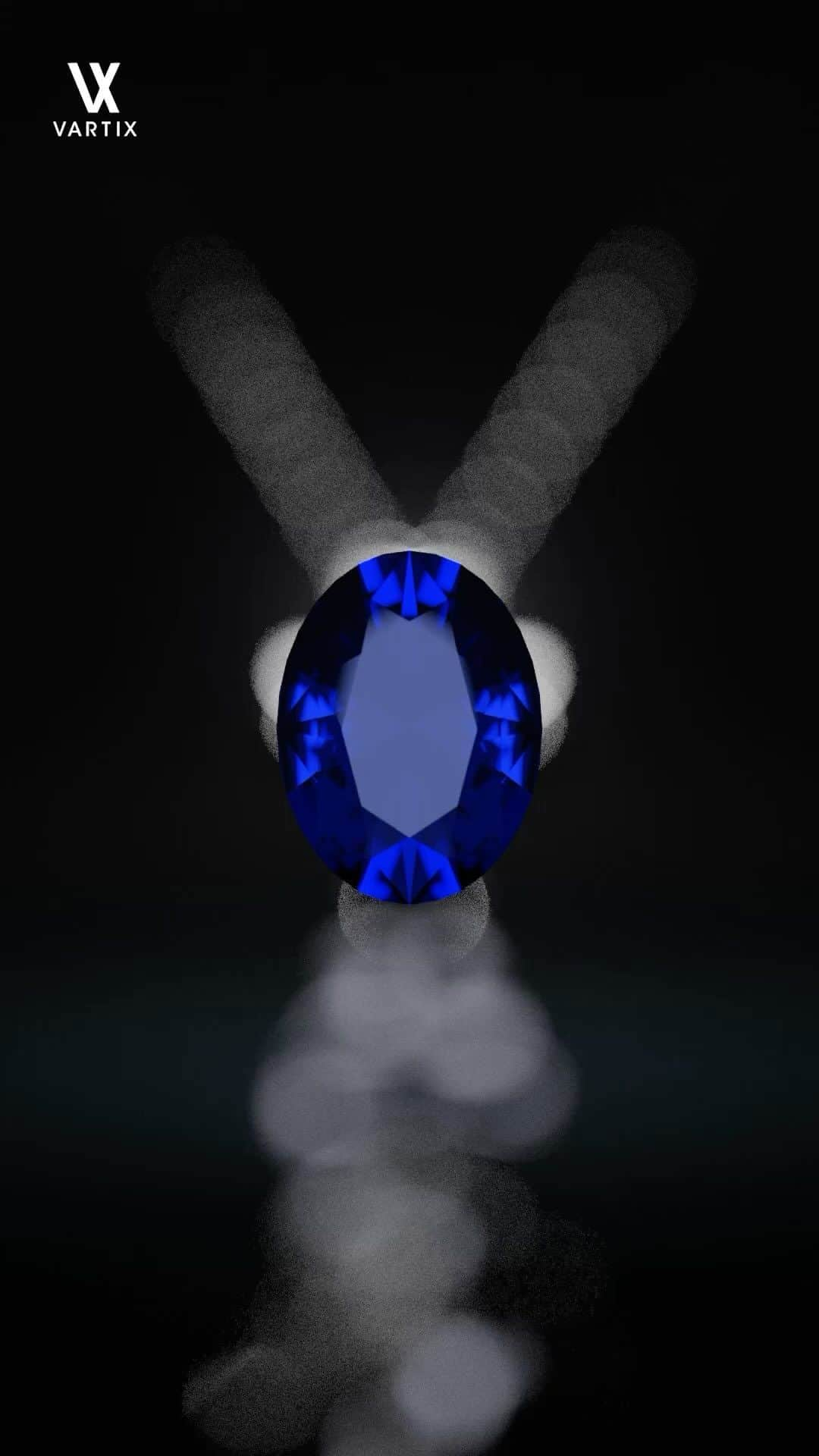 中野猛のインスタグラム：「VARTIX Royal Blue sapphire ロイヤルブルーサファイアは、かつてイギリス王室御用達でした。この品質を持ったサファイアは、カラットあたりの最高価格の価値があり、特にミャンマーのモゴック地方から採掘された「ロイヤル・ブルー」の美しいものはとても貴重です。  #VARTIX  #サファイア #sapphire」