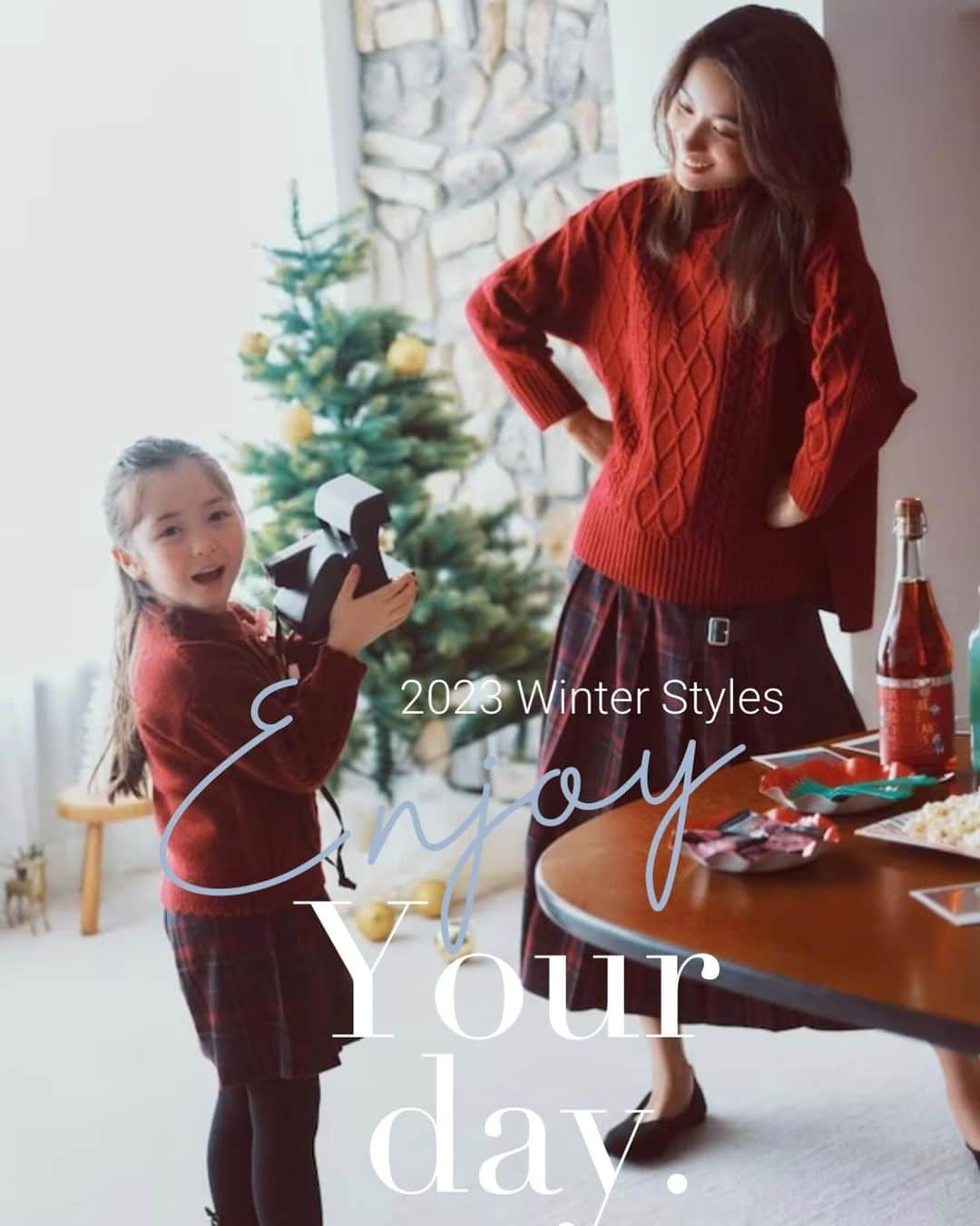 小濱なつきさんのインスタグラム写真 - (小濱なつきInstagram)「anyFAM @anyfam_official 🎄🎁 Winter Styles vol.2」11月9日 14時31分 - obamanatsuki