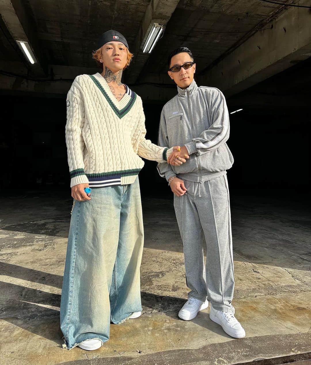 のインスタグラム：「君の大丈夫？ってゆう声で俺はラップを作るんだ。 respect. legend❤️」