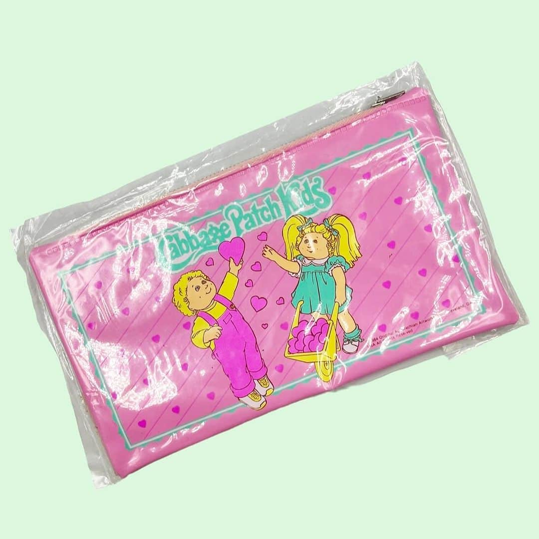 おもちゃやSPIRALのインスタグラム：「80's Cabbage Patch Kids ポーチ入荷しました！  Dead Stock✨」