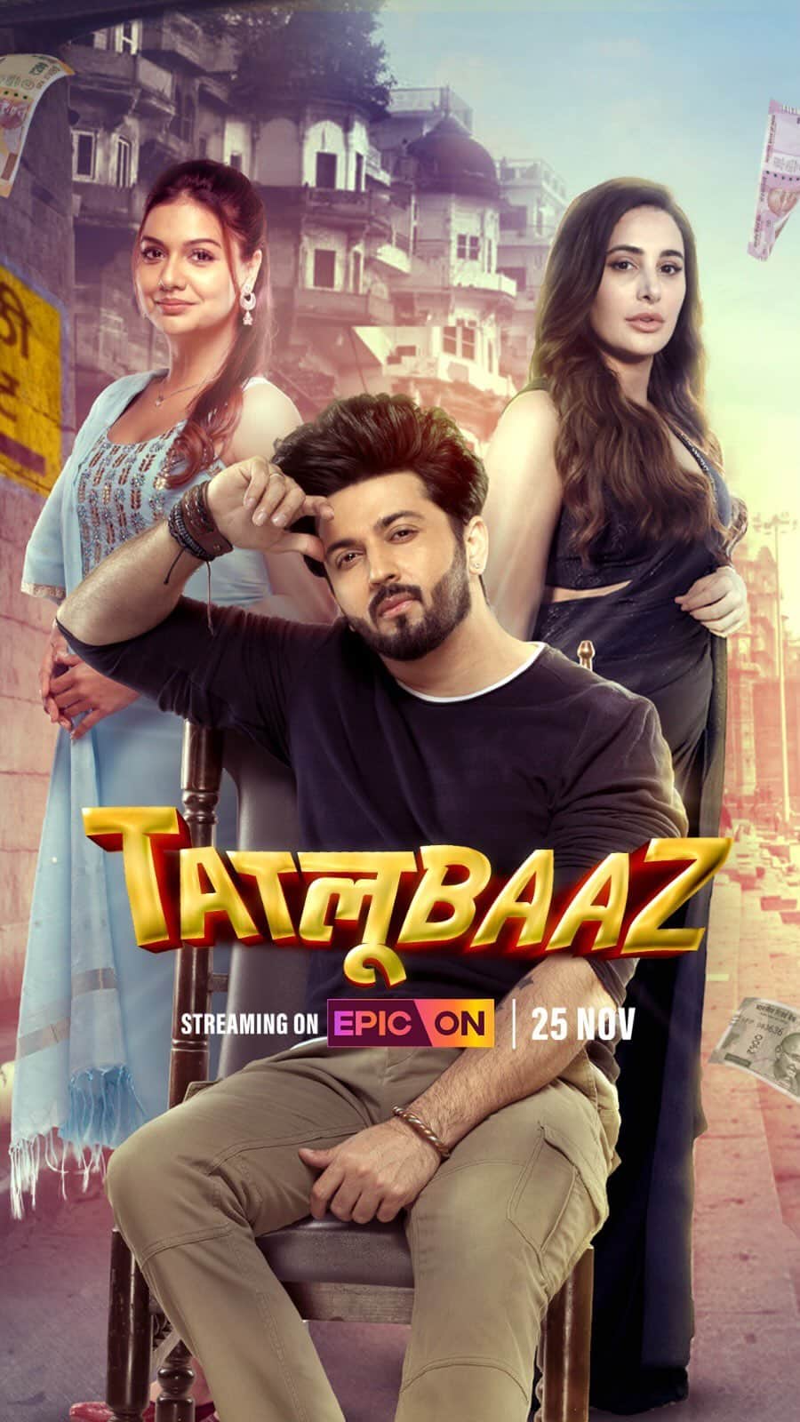 Nargis Fakhri のインスタグラム：「Get ready to groove with us on Tatlubaaz Title Track! Dheeraj Dhoopar, Nargis Fakhri, and Divya Agarwal are here to add some spicy flavor to your day. The song serves up laughter and a catchy beat which makes it a ticket to pure entertainment. Join the con man’s rollercoaster ride on 25th November 2023 only on India’s Best OTT Platform - Epic On!  Credits -  Singer: Saheb, Muskaan Tomar   Music Composer: Muskaan Tomar   Lyricist: Rajnish Yadav   Music Producer/Mixing & Mastering Engineer: Aabhaas Tomar   Recording Engineer: Pranil More   Vocals Recorded at 7 Sonik Studio, Mumbai  @theepicon @aditya_pittie  @sourjyamohanty @rainanjali @fatema.contractor  @tatlubaaz_the_show @apittie  @dheerajdhoopar  @nargisfakhri @divyaagarwal_official  @thegagananand  @zeishanquadri83  @karishmamodi23  @aakashdeeparora  @imvaquarshaikh @baljitsinghchaddha @tanveendugal  @avnitchadha  @kuljitchadha  @9pm.films  @vibhukashyap  @amandixit41  @in10medianetwork   #tatlubaaz #titletrack #epicon #streamingnow #newrelease #newsong #listennow #newrelease #newhindisong #dheerajdhoopar #nargisfakhri #divyaagrawal #hindisong #NewTitleTrack」