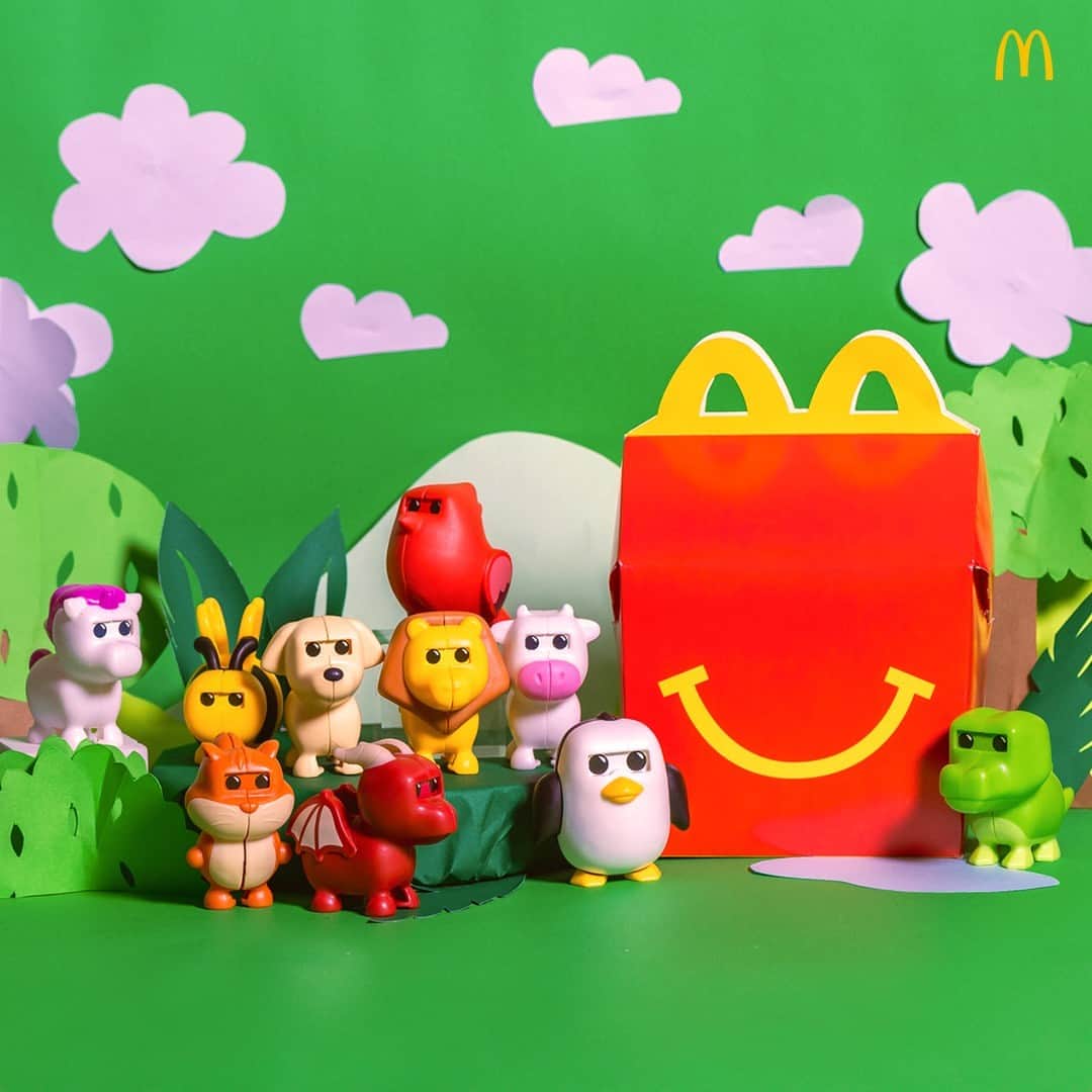 McDonald's Philippinesのインスタグラム：「Ang sarap iuwi, oh ❤️ They’re all waiting for you to Adopt Me! Get a new buddy with every Happy Meal 🥰 Order na via McDelivery!」