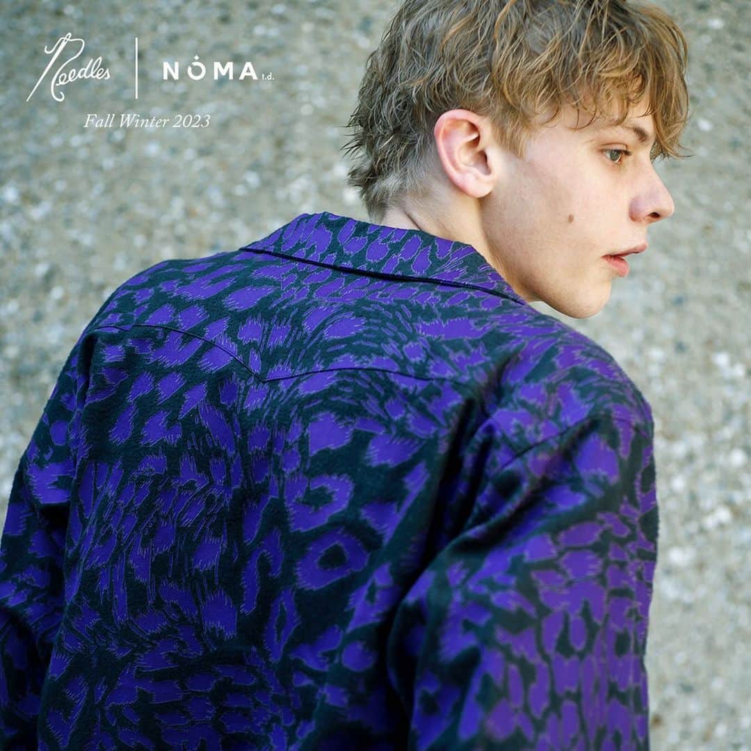 ノーマ ティーディーのインスタグラム：「NOMA t.d.  𝓪𝓷𝓭  NEEDLES   Available on Saturday, November 11th at 11am JST Exclusively at Nepenthes  @noma_textiledesign  @needles_tokyo_official  @nepenthes.official」