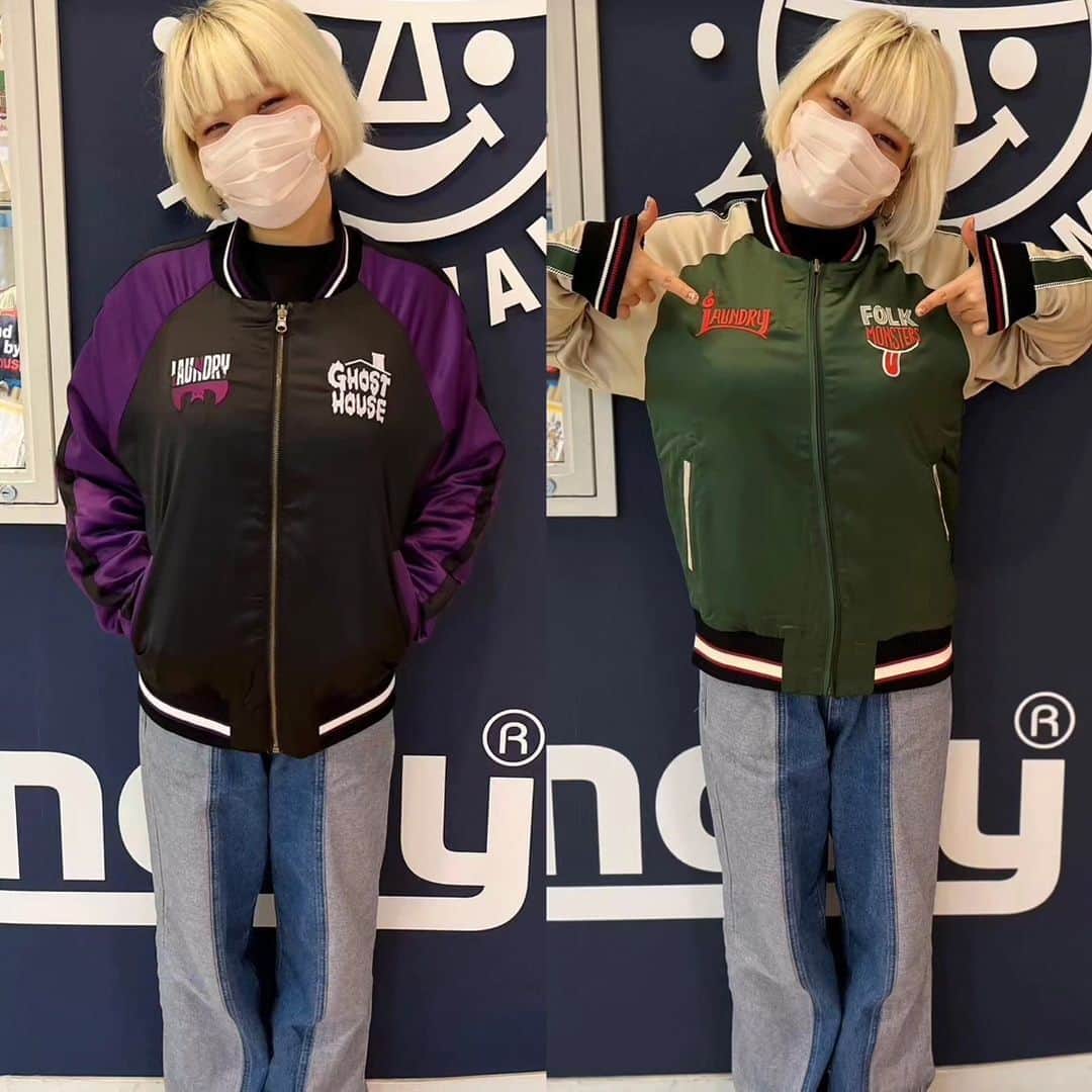 Laundry ランドリーさんのインスタグラム写真 - (Laundry ランドリーInstagram)「LAUNDRYのお店アカウントに掲載中の今の時期にぴったりなアイテムやコーディネートをご紹介します☆ 気になったコーディネートがあれば是非保存またはお店のアカウントもフォローしてくださいね🤩  1枚目：なんばウォーク店 （ @laundry_nambawalk ） 333-7202125th LAUNDRY ENSEMBLE クルースウェット 8,690円（税込） ユニセックスS/M/L カーキ/パープル/ベージュ  2枚目：名古屋セントラルパーク店 （ @laundry_town ） 333-72003BADLY PAINT プルオーバーパーカー 9,350円（税込） ユニセックスS/M/L スミクロ/杢グレー/ターコイズ  3枚目：セレオ国分寺店 （ @laundry_kokubunji ） 333-21008 LDY SERVICE STATION カットスタジャン 15,180円（税込） ユニセックスS/M/L マルチカラー/ブラック/グリーン  4枚目：ジョイナス店 （ @laundry.joinus ） 333-21004 LAUNDRY百鬼夜行 リバーシブルスカジャン 23,100円（税込） ユニセックスS/M/L レッド/グリーン  ＿＿＿＿＿＿＿＿＿＿＿＿＿  詳しいお知らせはプロフィールから ブランドサイトをチェック🧐 ⇒ @laundry_official  最近GETしたアイテムや過去のアイテム・ノベルティなど #laundry038 を付けて投稿すると、 LAUNDRYブランドサイトや、オンラインストアにも掲載されます👍❣  また、LAUNDRY公式インスタグラムでもご紹介させていただきますので 是非皆さまご投稿宜しくお願いします✨  #laundry #ランドリー #Tシャツ #スウェット #パーカー  #スカジャン #リバーシブル #刺繍スカジャン  #秋ファッション #冬ファッション #ユニセックス #unisex #Tシャツコーデ #Tシャツコーディネート #秋 #コーディネート #ファッション #キャラクターデザイン #COORDINATE #fashion」11月9日 17時00分 - laundry_official