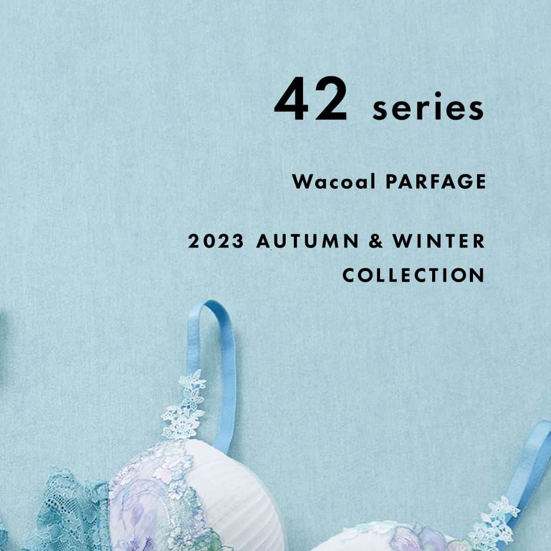 WACOAL_PARFAGEのインスタグラム：「#wacoal_parfage #wacoal #パルファージュ #ワコール #ランジェリー #リボンブラ #プッシュアップブラ #かわいい下着 #ブラジャー #ショーツ #レース #大人かわいい #大人カジュアル #新作 #新色」