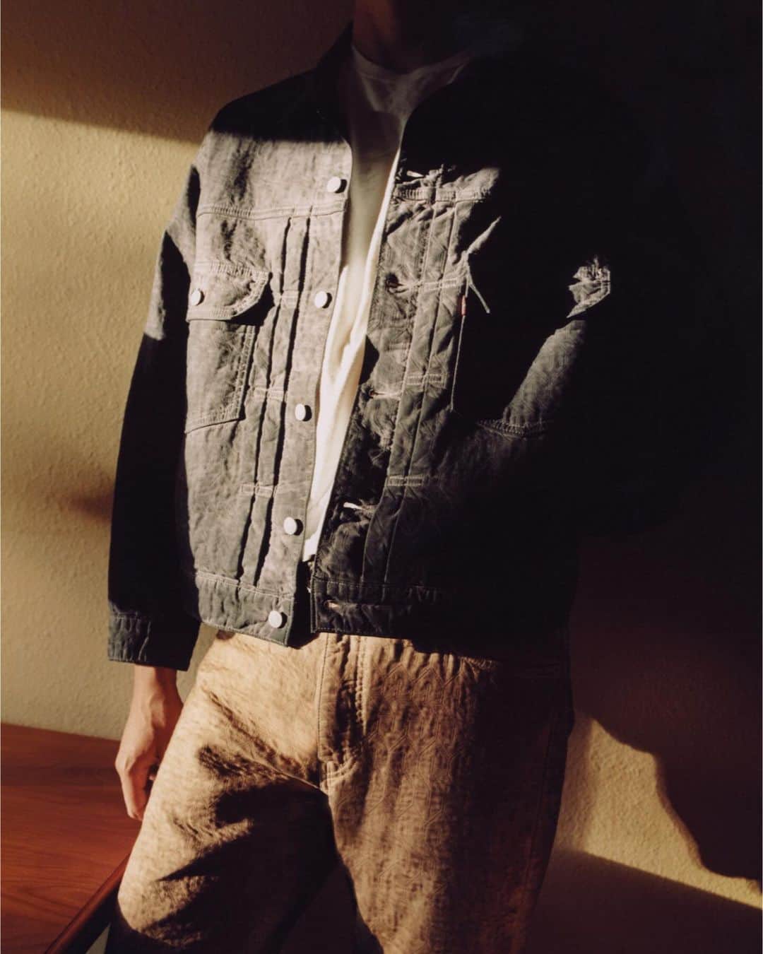 Levi’sさんのインスタグラム写真 - (Levi’sInstagram)「Stüssy & Levi’s® return with a new collection for Fall 2023.   The six-piece collection features a range of Trucker Jackets and matching Jeans, crafted from jacquard twill fabric with Stussy’s signature ‘S’ design woven in. Available in three distinct colorways: black, brown, and pink, each piece is finished with two-tone garment dyes, producing a one-of-a-kind result with a washed vintage feel. Special features include co-branded patches and hardware.   The collection launches worldwide on 11.10.2023 and will be available for purchase on Levi.com, the Levi's® App, select Levi’s® stores, stussy.com, select Stüssy chapter stores, & select Dover Street Market locations. Click on the link in bio for more details.」11月10日 3時01分 - levis