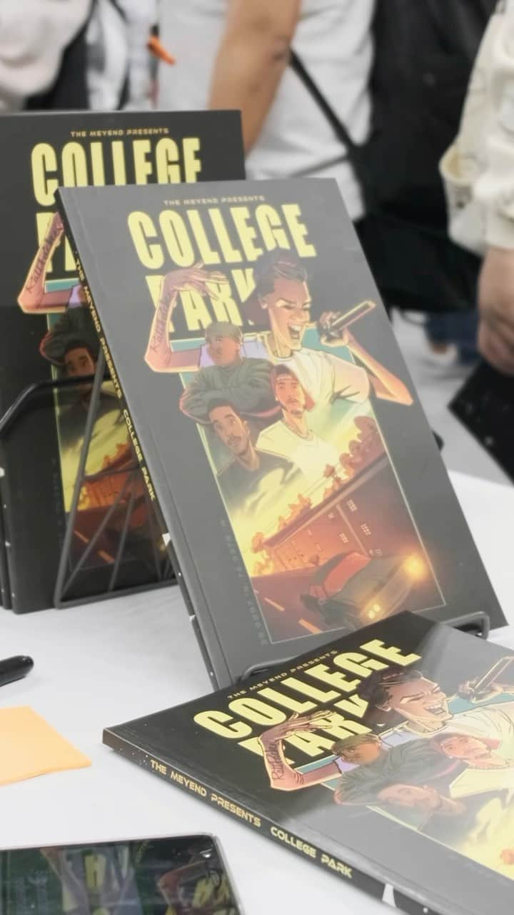 ロジックのインスタグラム：「So hyped to bring y’all the College Park Comic Book!! Can’t believe the quality on these prints man they’re incredible. Shoutout @themeyend for the incredible art 🎨」