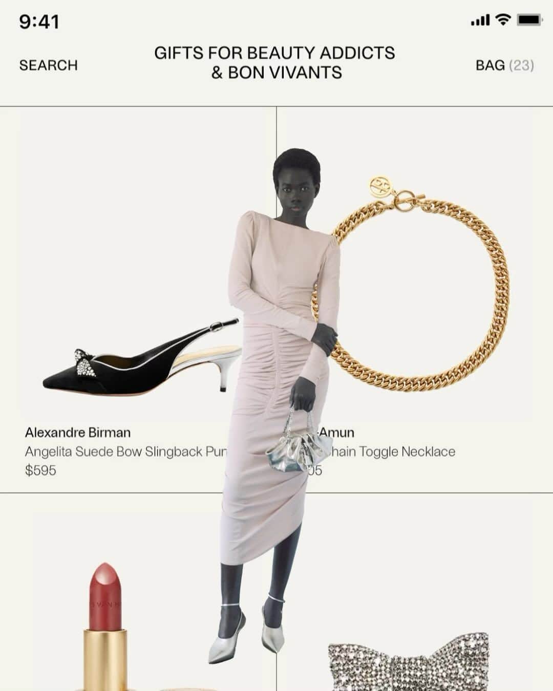 のインスタグラム：「GIFTS FOR 🎁 Beauty Addicts & Bon Vivants: She’s a good-time girl whose skincare is as rich as her wardrobe. Indulge her with these gorgeous gifts.」